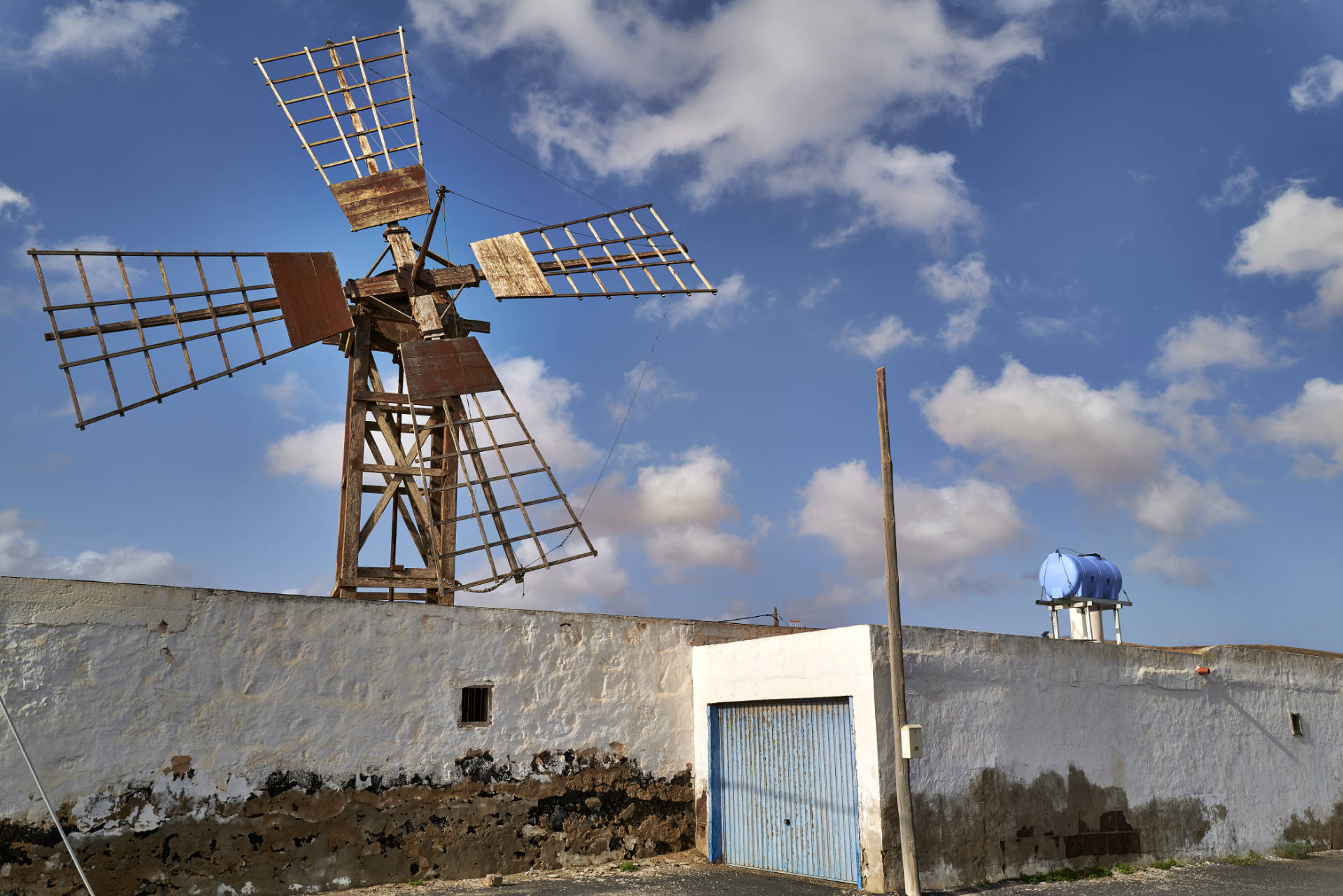 Die Windmühlen vom Lajares Fuerteventura.