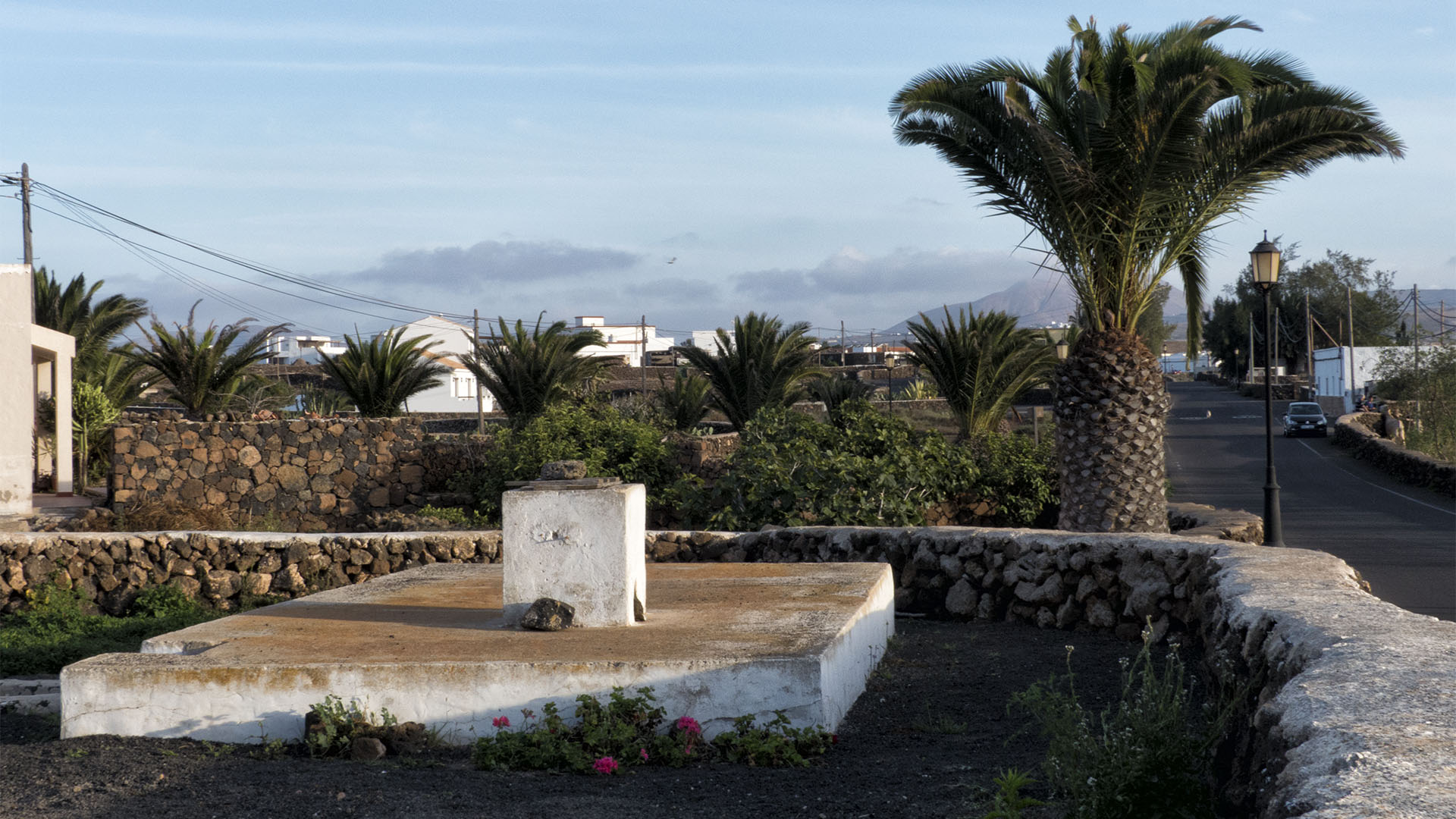 Historisches aljibe in Lajares Fuerteventura.