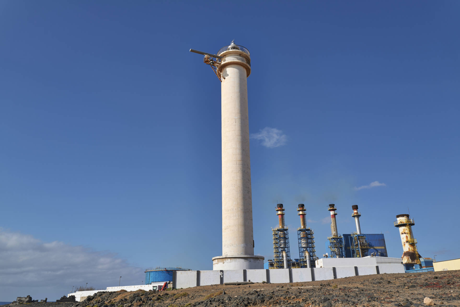 Stromerzeugung Fuerteventura – Kraftwerk Puerto del Rosario.