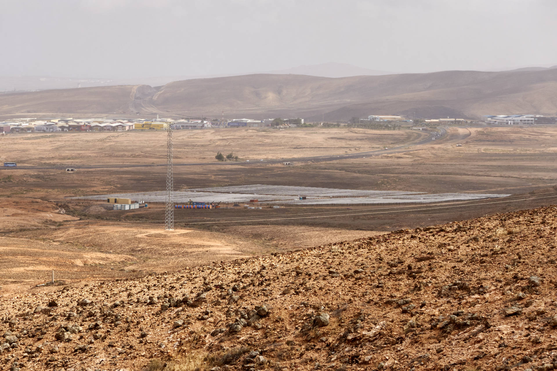 Green Energy Fuerteventura – Solarkraftwerk Iberdrola España – Puerto del Rosario Llanos Pelaos III.