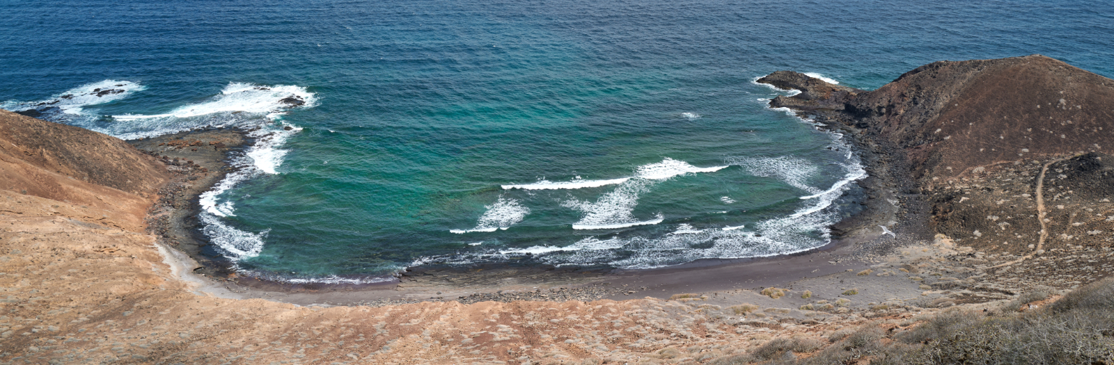 Caleta del Palo Isla de Lobos Fuerteventura.