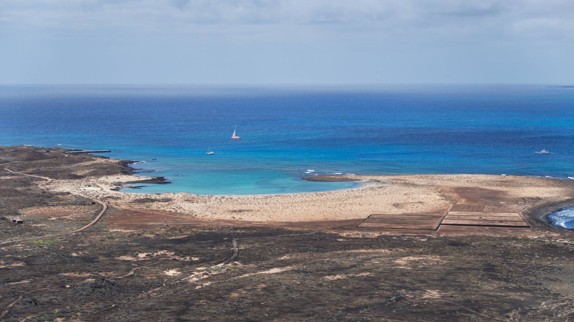 Paso de la Orchilla – Playa de la Calera – Isla de Lobos Fuerteventura.