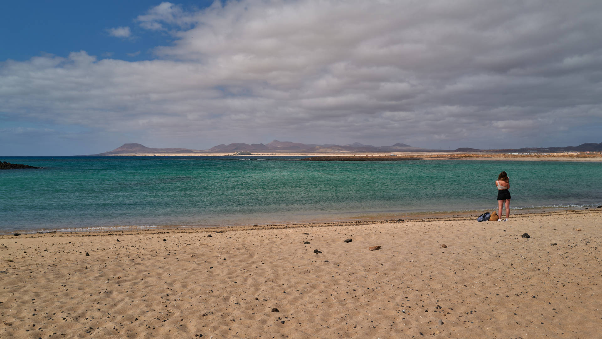 Paso de la Orchilla – Playa de la Calera – Isla de Lobos Fuerteventura.