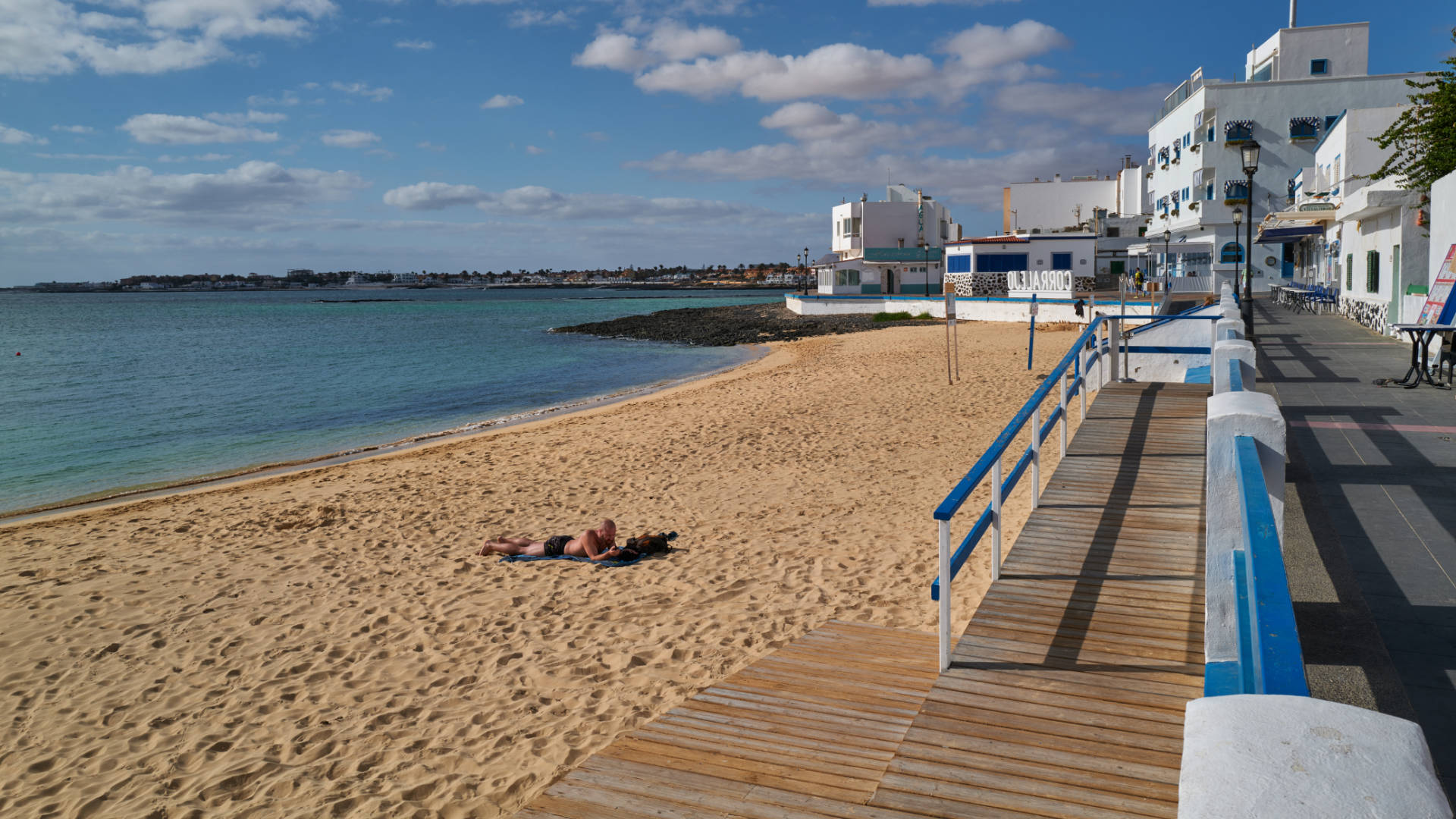 Playa de la Clavellina Corralejo Fuerteventura.