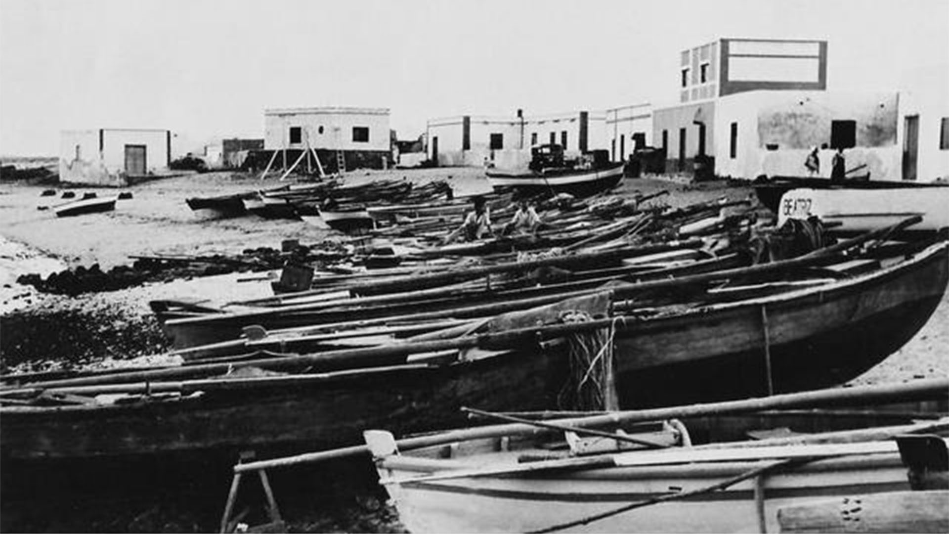 Der Playa de la Clavellina Corralejo anfang der 1970iger.