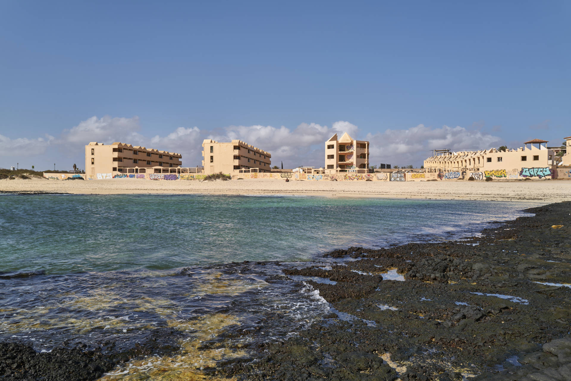 Playa Puerto Romedio Corralejo Fuerteventura.