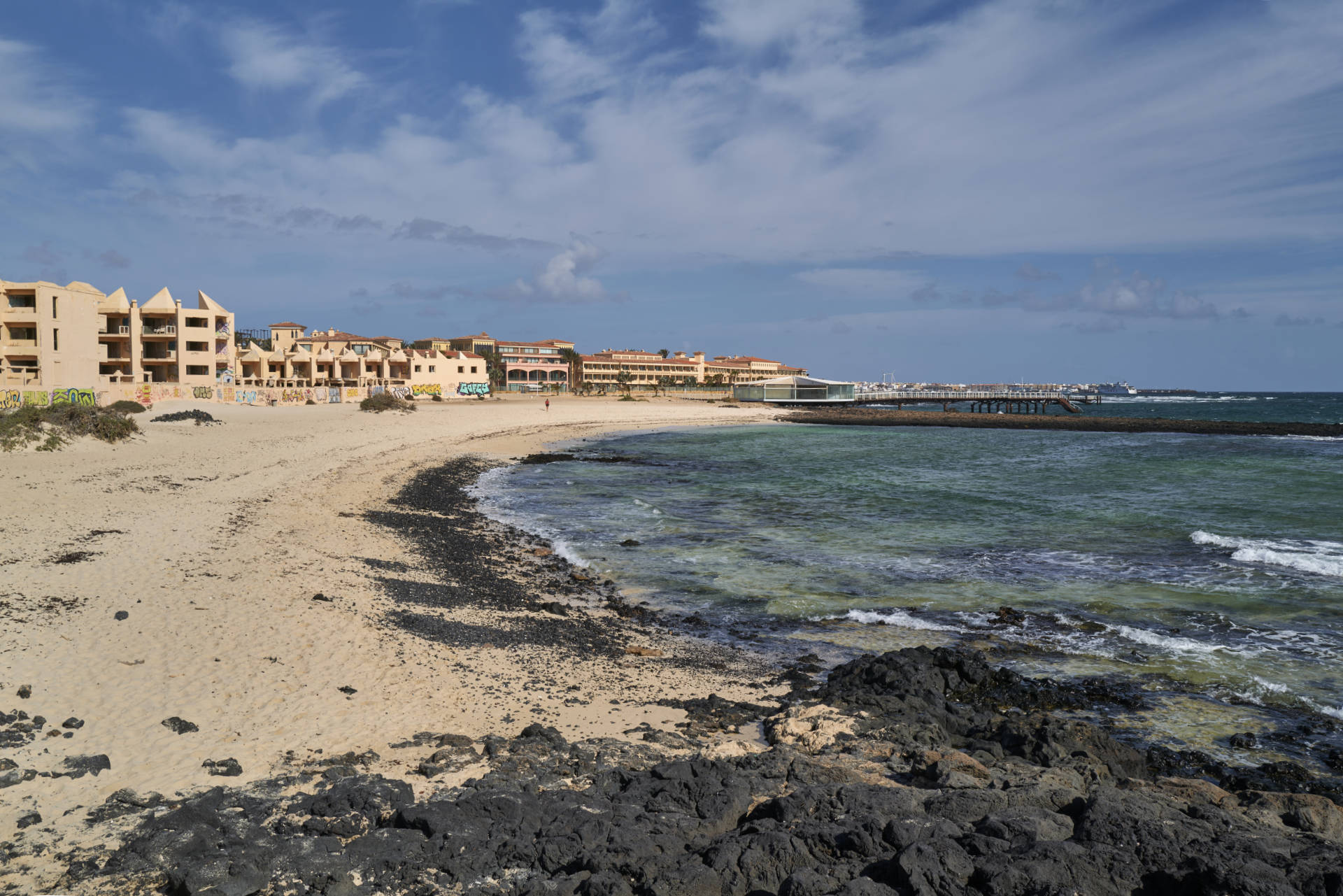Playa Puerto Romedio Corralejo Fuerteventura.