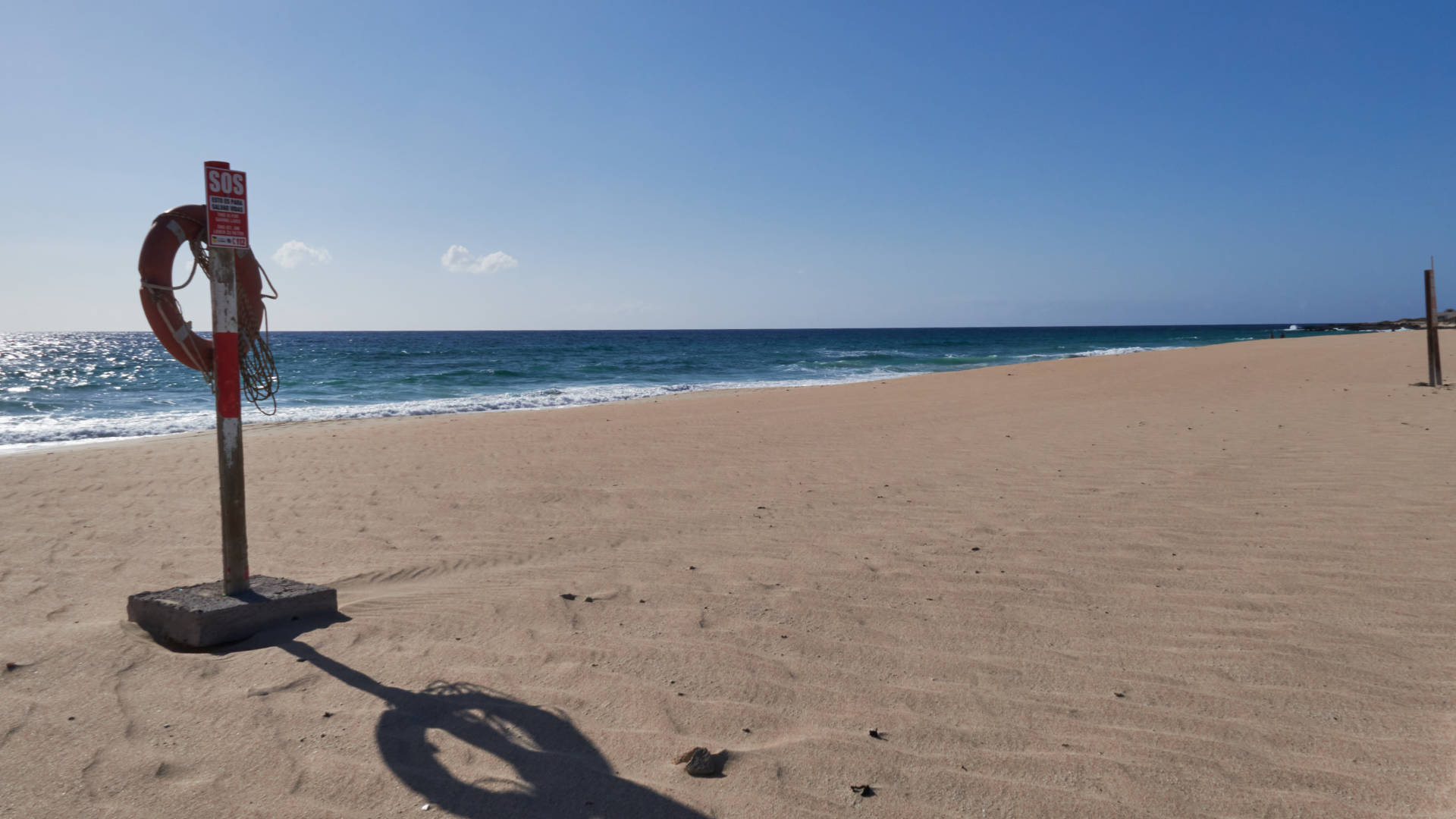 Playa del Médano El Jable Dunas de Corralejo Fuerteventura.