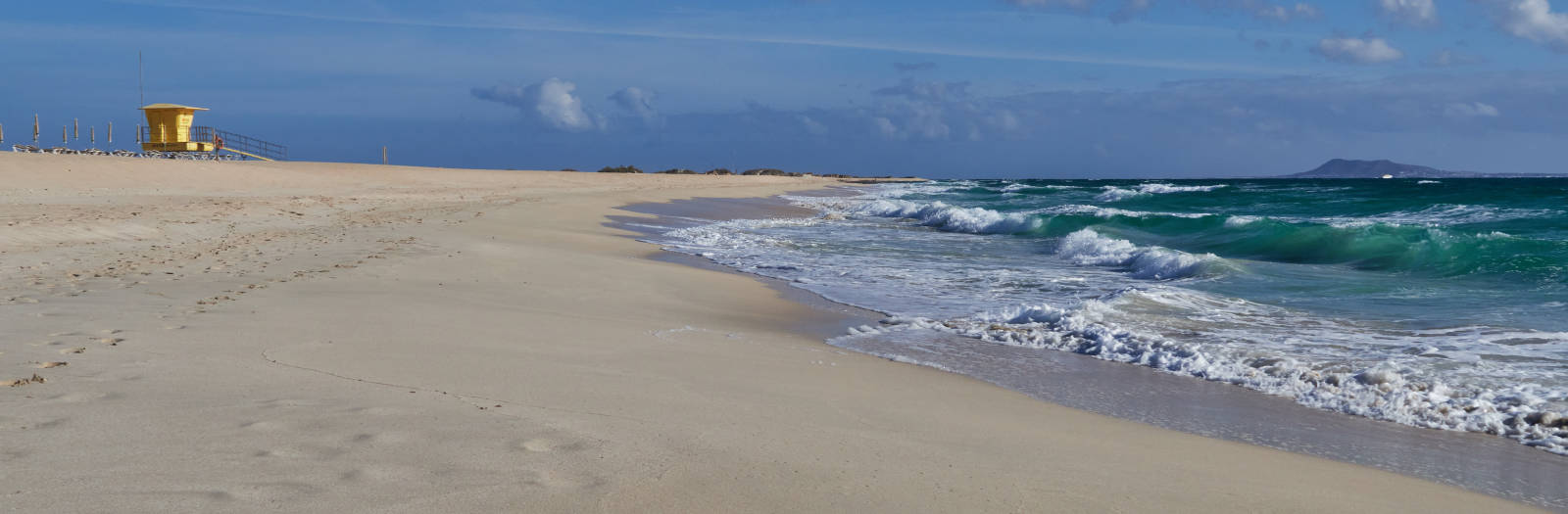 Playa del Viejo El Jable Dunas de Corralejo Fuerteventura.