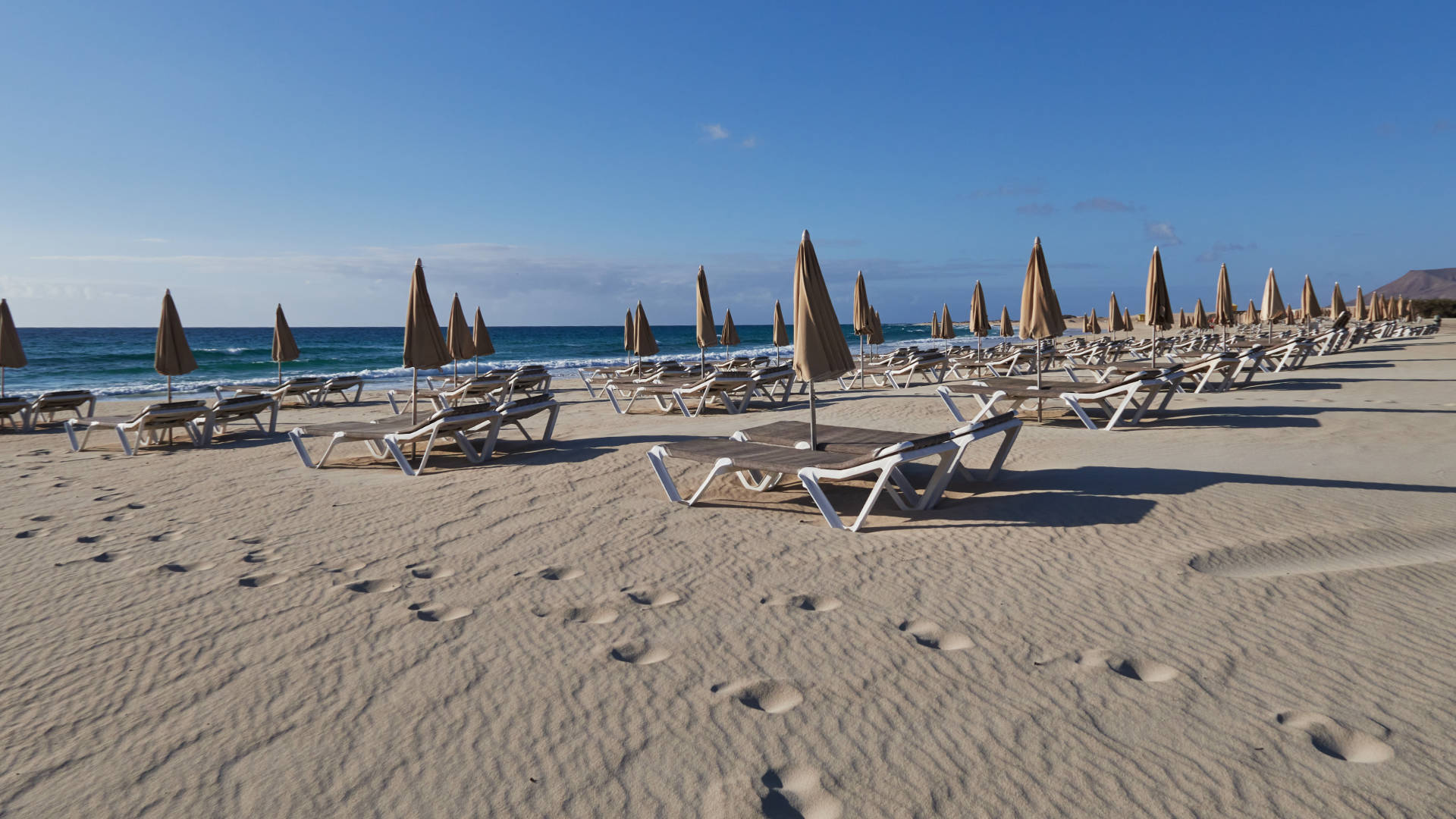 Playa Bajo Negro El Jable Dunas de Corralejo Fuerteventura.