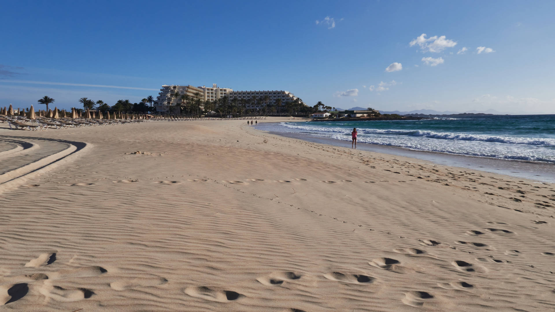 Playa Bajo Negro El Jable Dunas de Corralejo Fuerteventura.