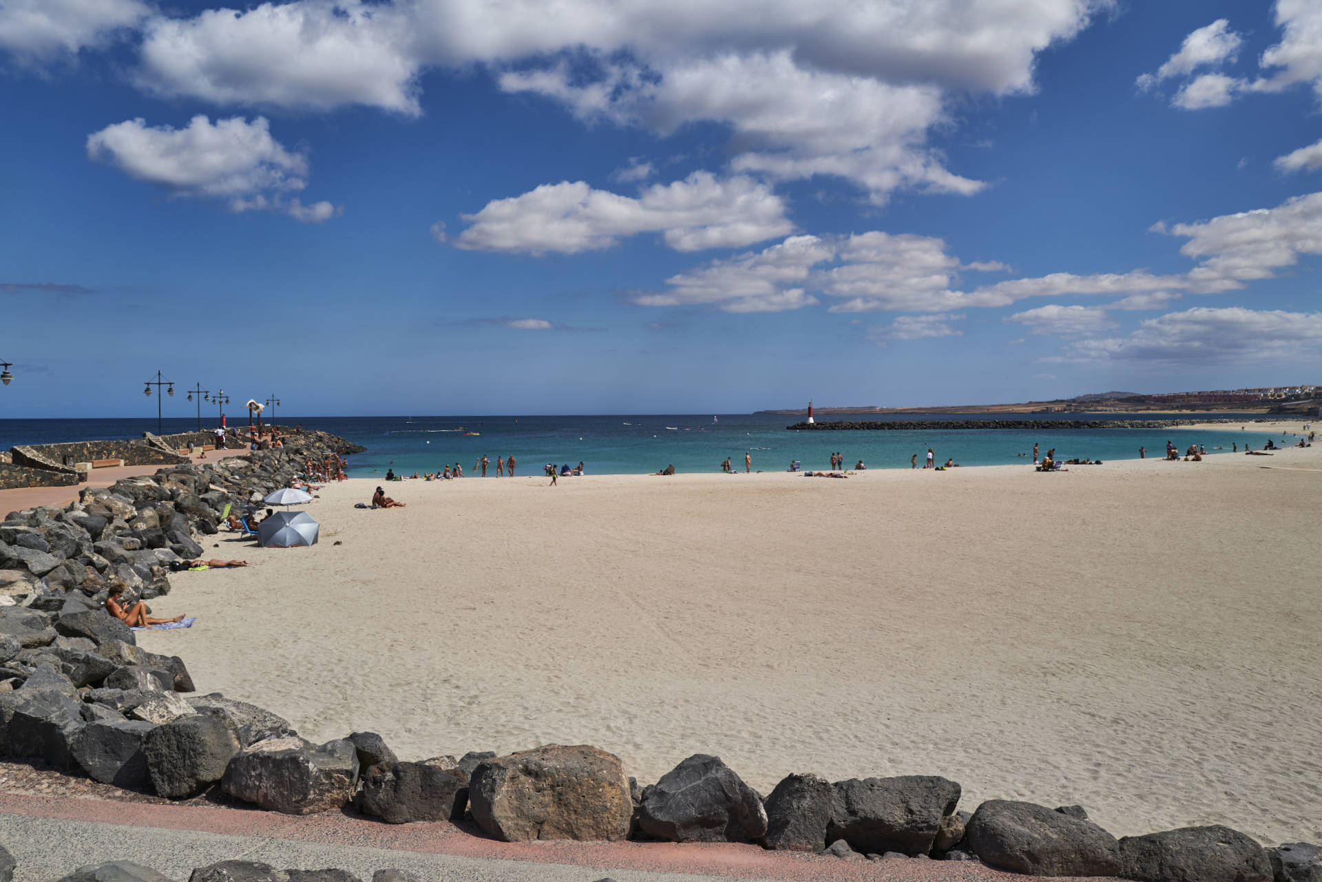 Playa de los Pozos aka Los Hornos Puerto del Rosario Fuerteventura.