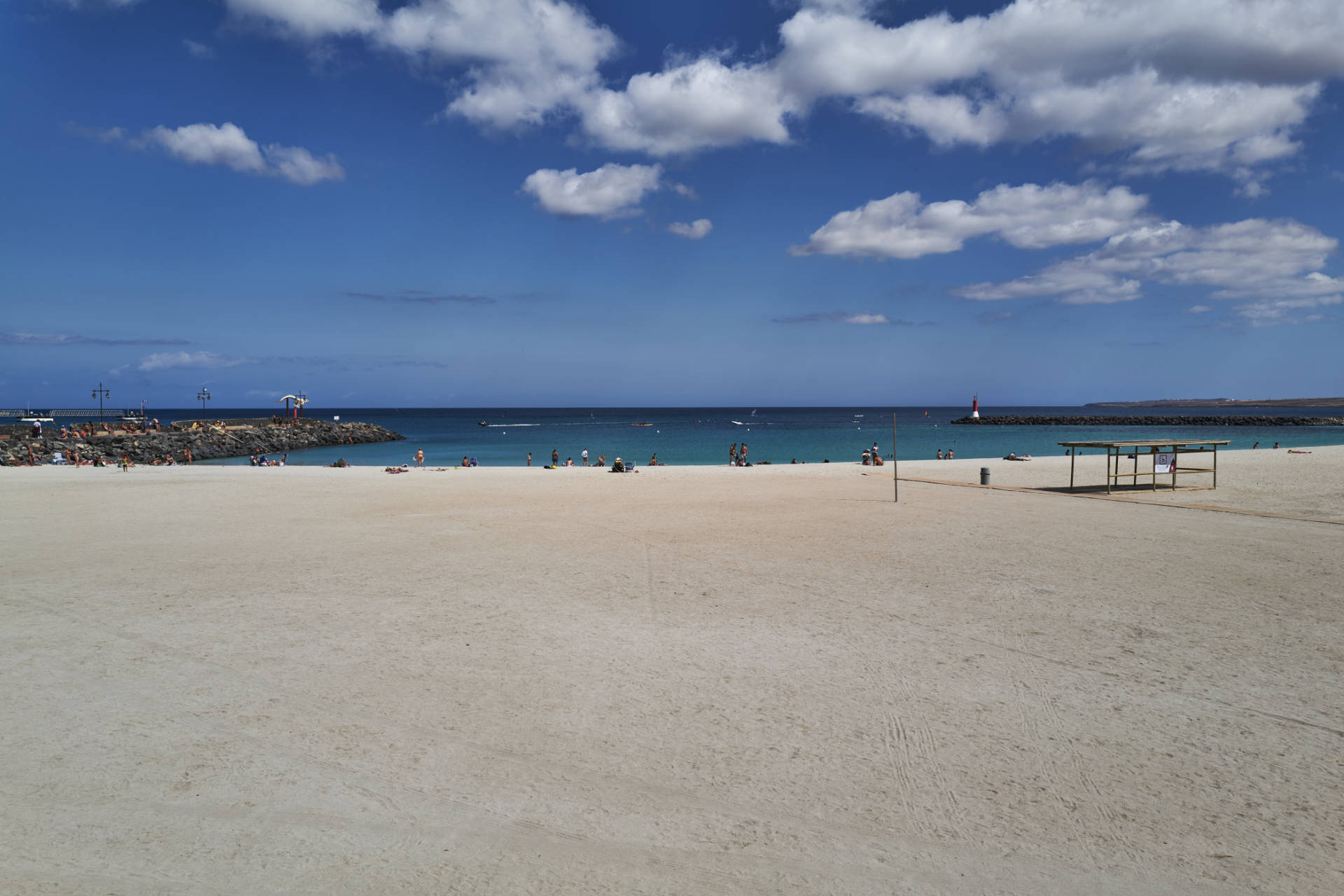 Playa de los Pozos aka Los Hornos Puerto del Rosario Fuerteventura.