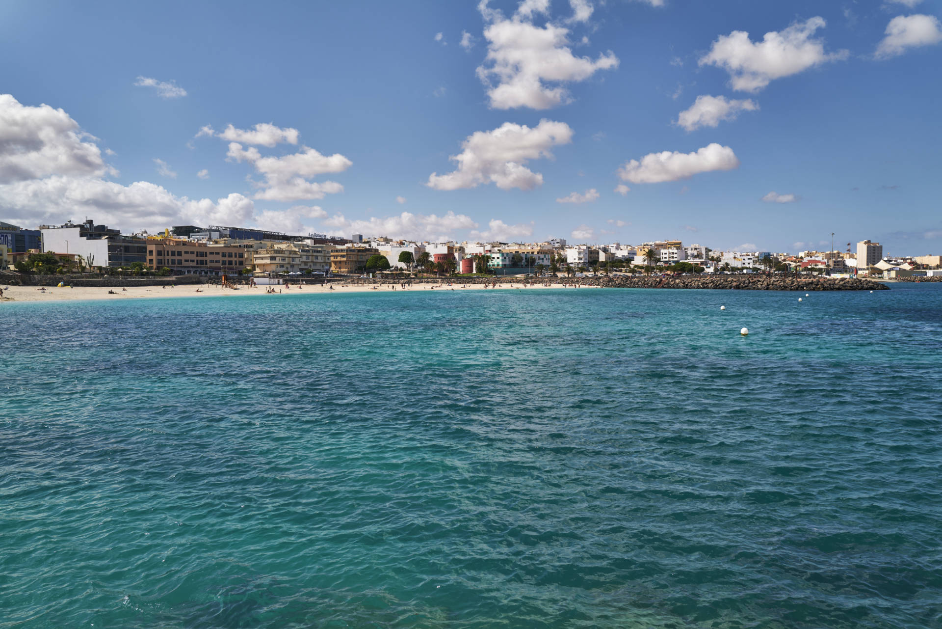 Playa de los Pozos aka Los Hornos Puerto del Rosario Fuerteventura.