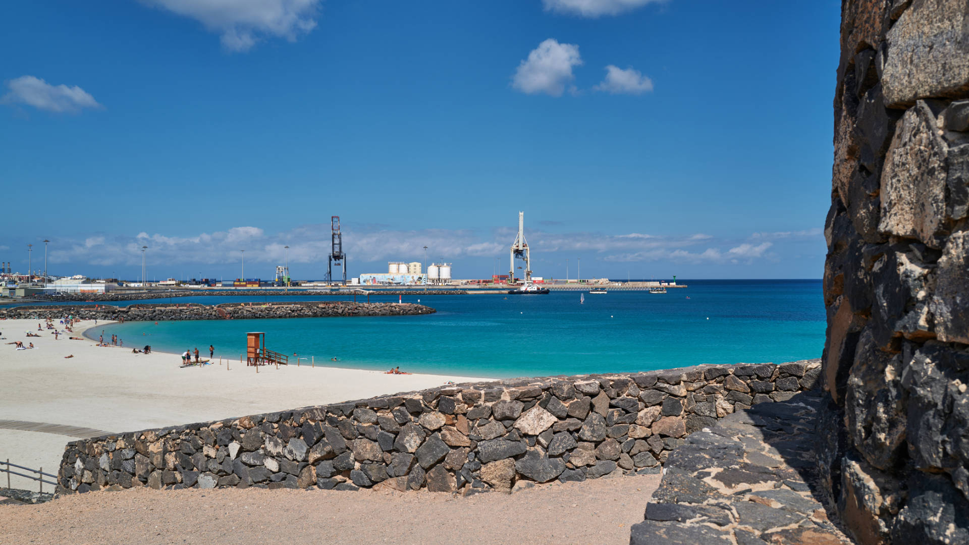 Playa de los Pozos Puerto del Rosario Fuerteventura.