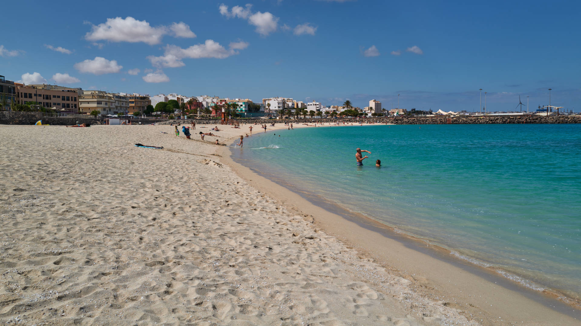 Playa de los Pozos Puerto del Rosario Fuerteventura.