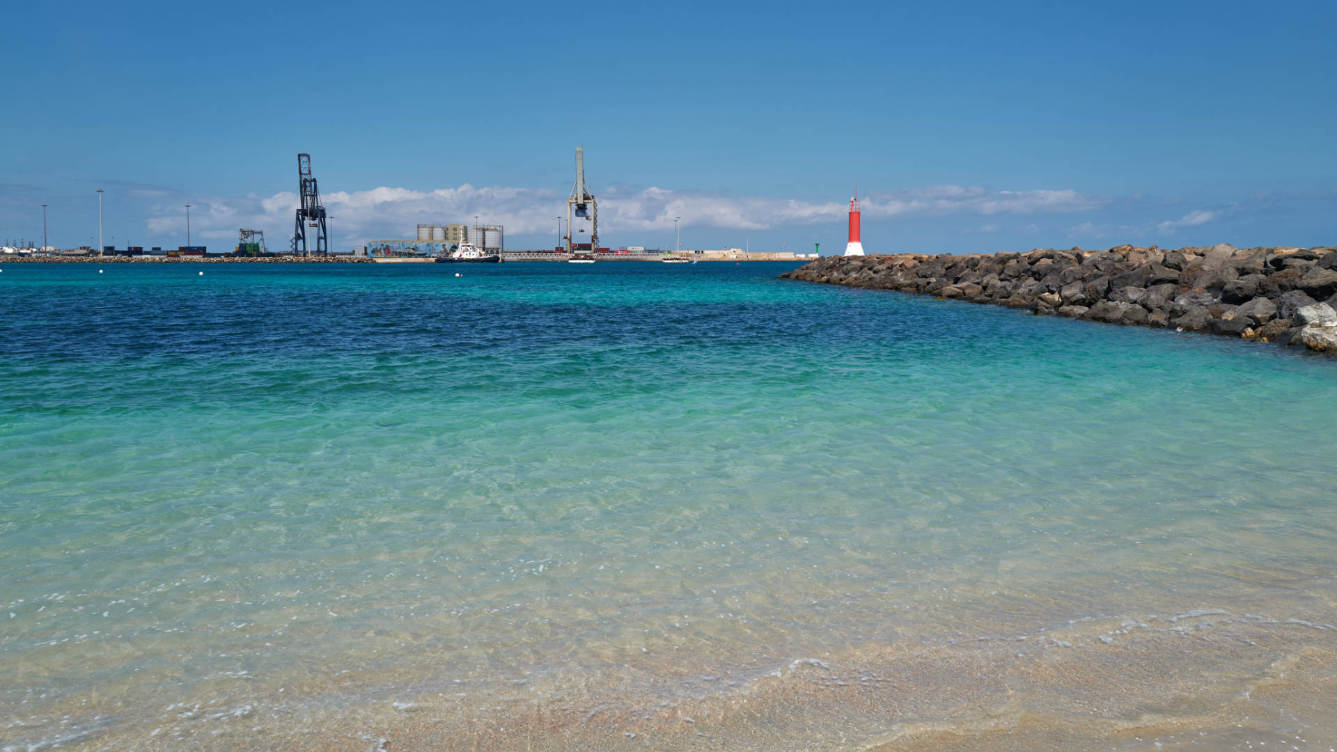 Playa de los Pozos Puerto del Rosario Fuerteventura.