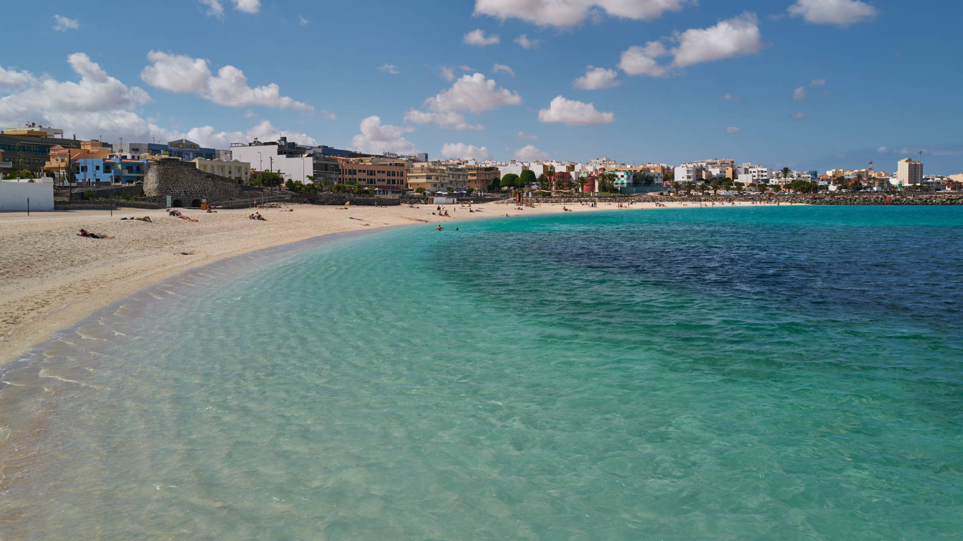 Playa de los Pozos Puerto del Rosario Fuerteventura.