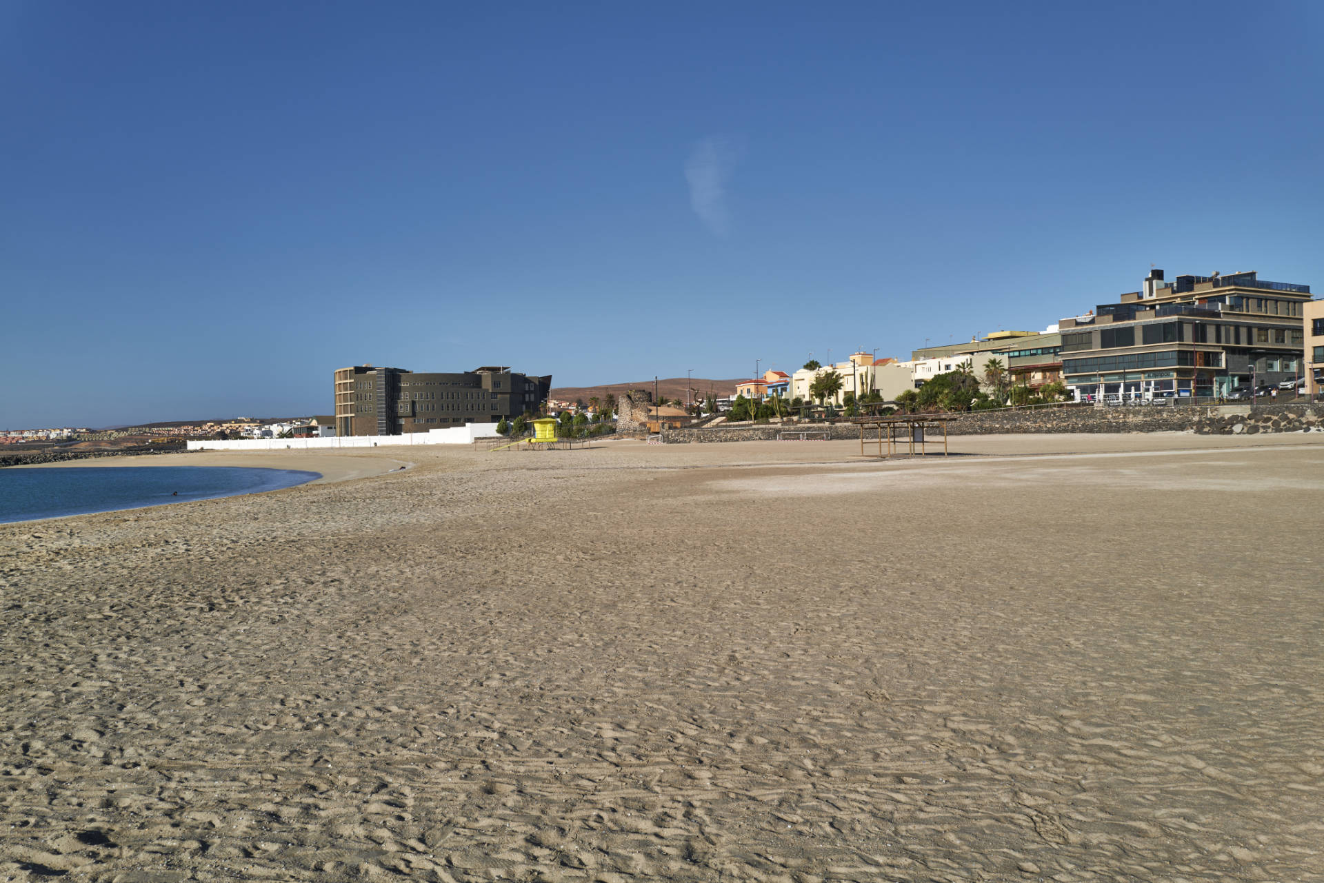 Playa de los Pozos aka Los Hornos Puerto del Rosario Fuerteventura.