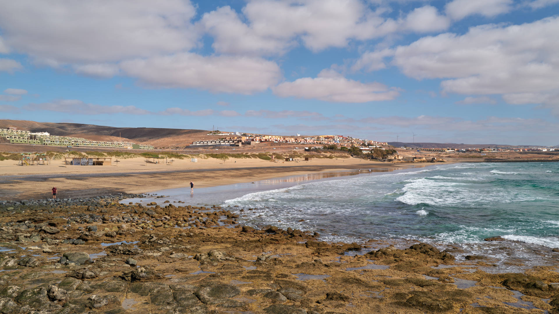 Playa blanca Puerto del Rosario Fuerteventura.