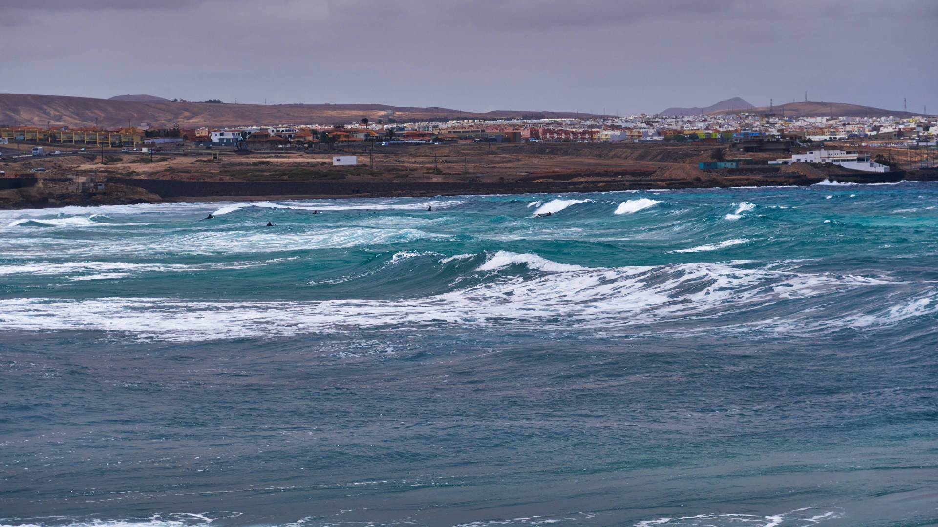 Playa blanca Puerto del Rosario Fuerteventura.