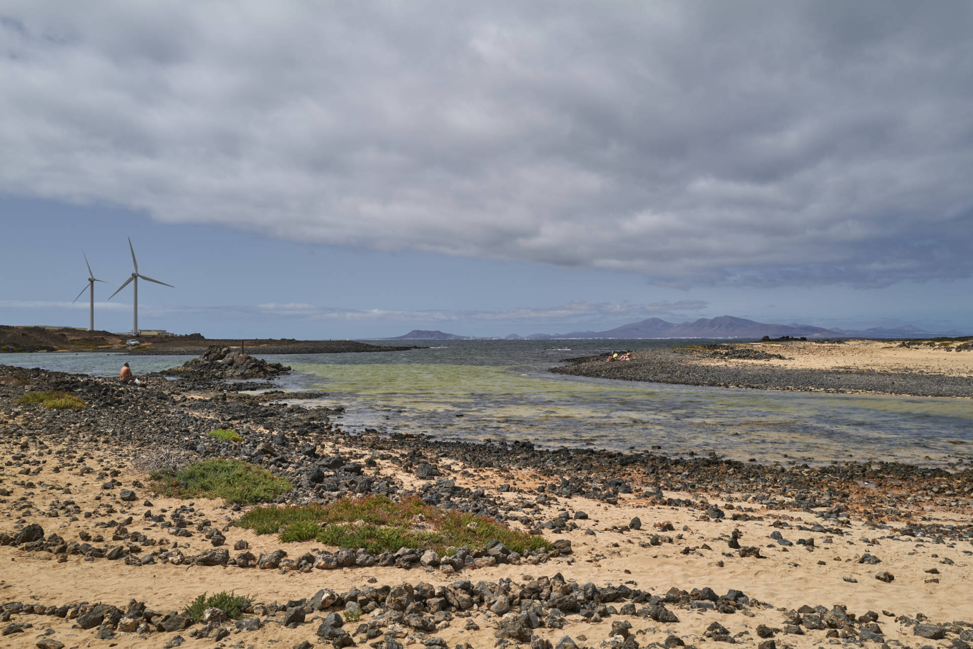 El Charco de Bristol Corralejo Fuerteventura.