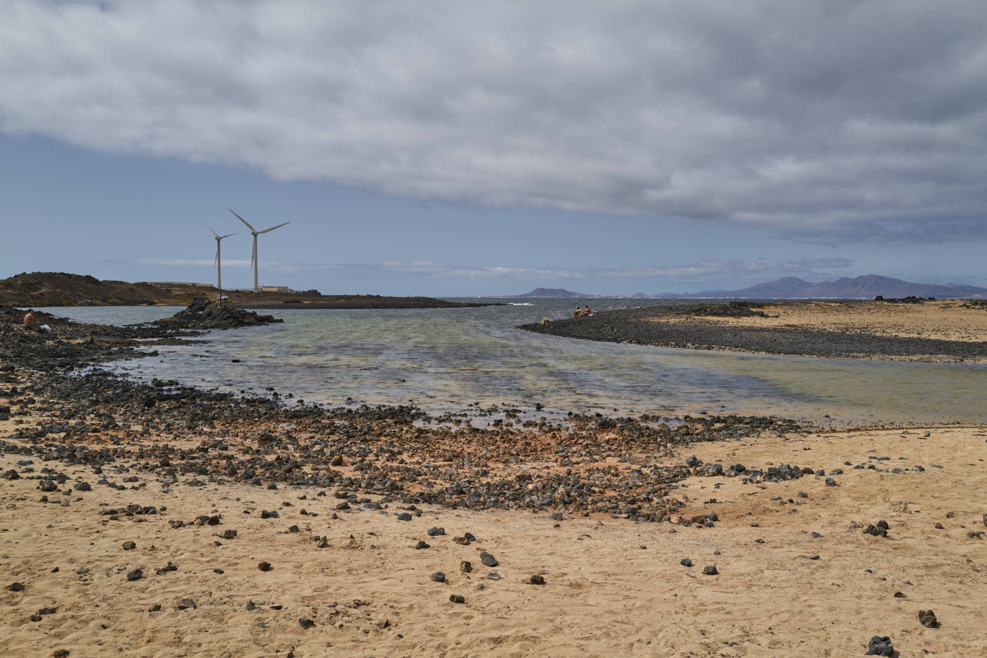 El Charco de Bristol Corralejo Fuerteventura.