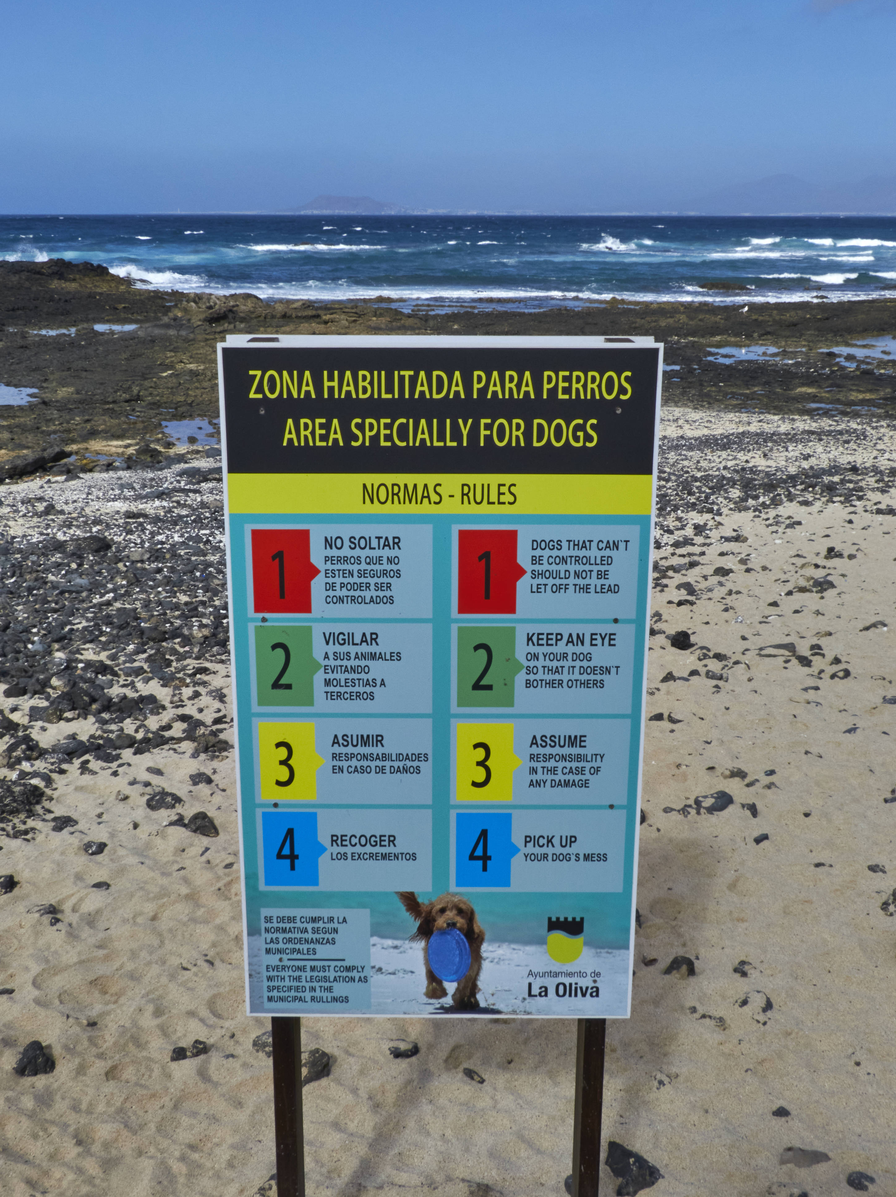 Paseo El Charco de Bristol Corralejo Fuerteventura.