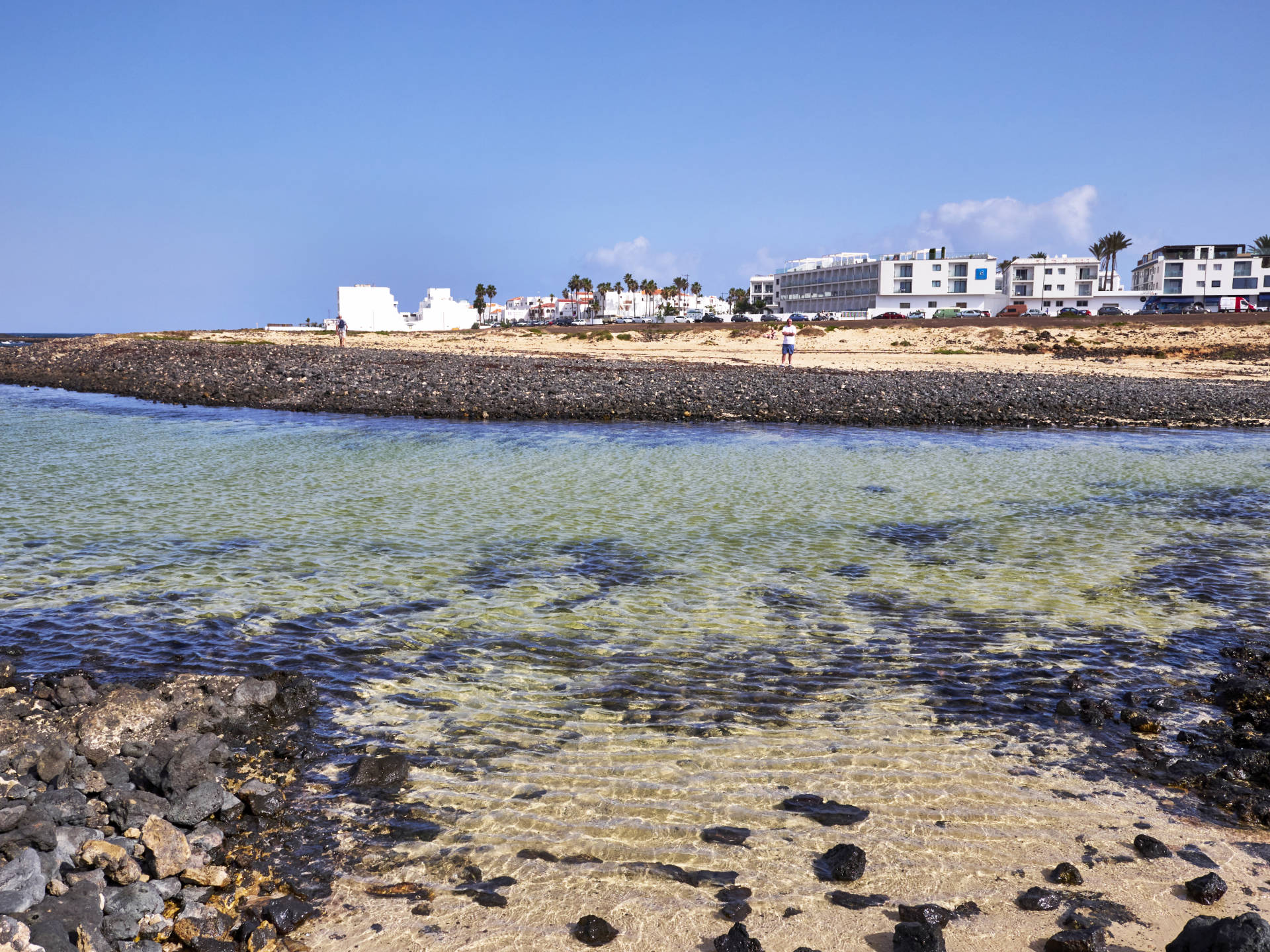 El Charco de Bristol, Corralejo, Fuerteventura.