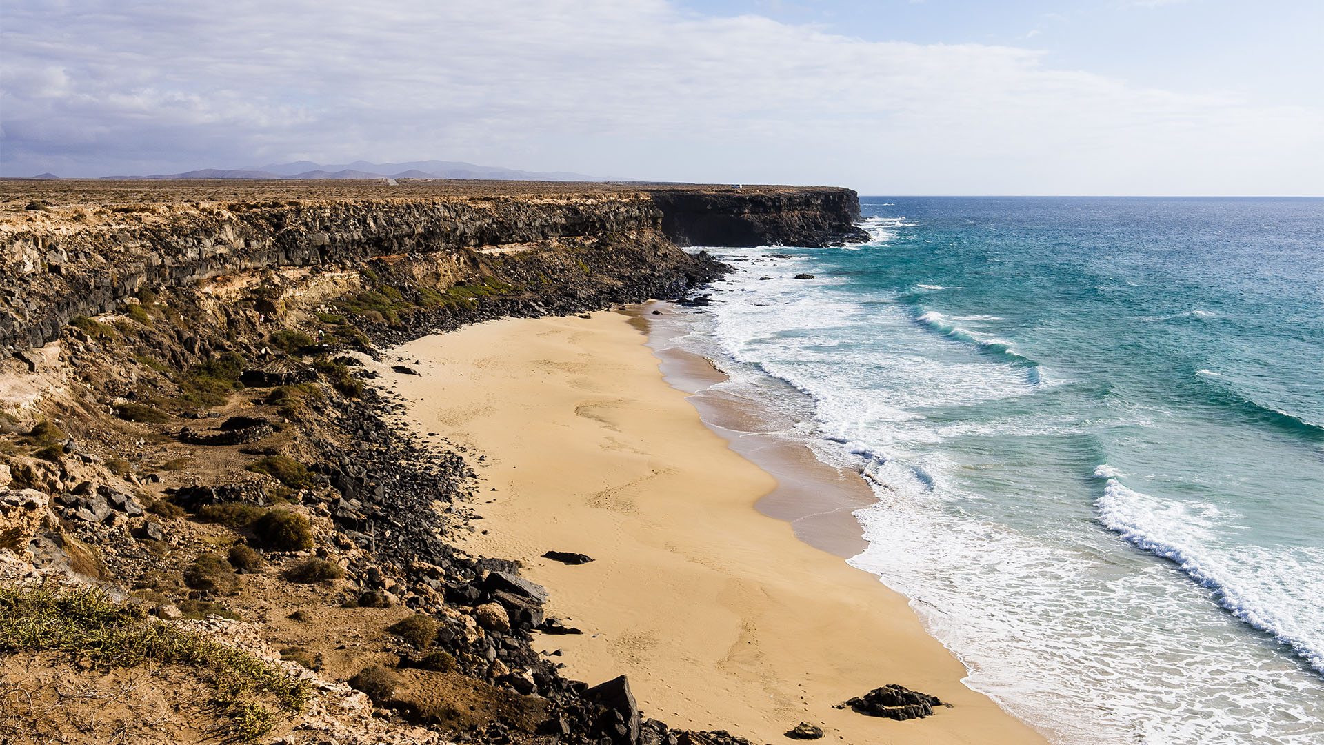 Die Strände Fuerteventuras: Playa del Aljibe de la Cueva