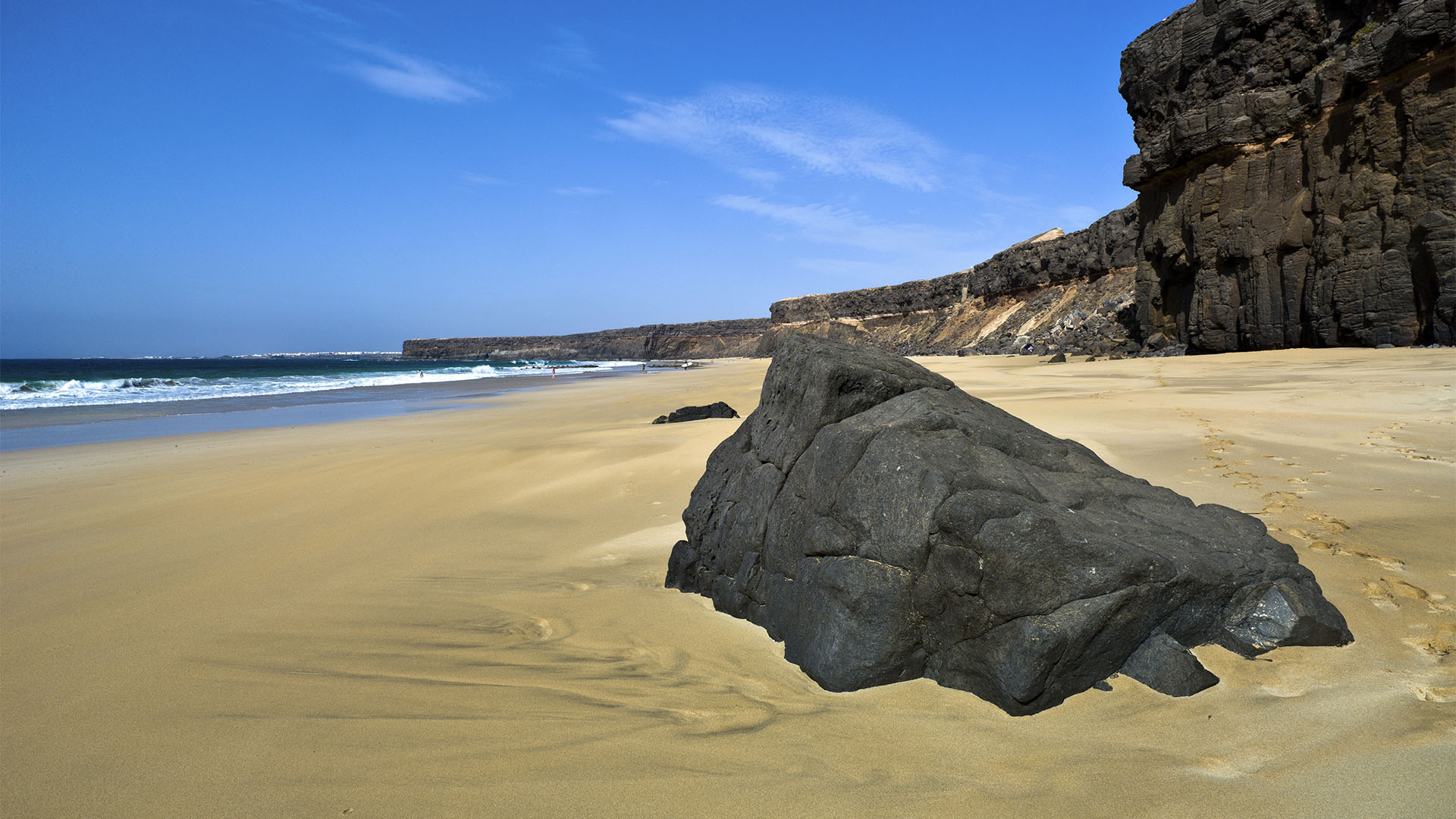 Die Strände Fuerteventuras: Playa de la Águila aka Playa Escalera.