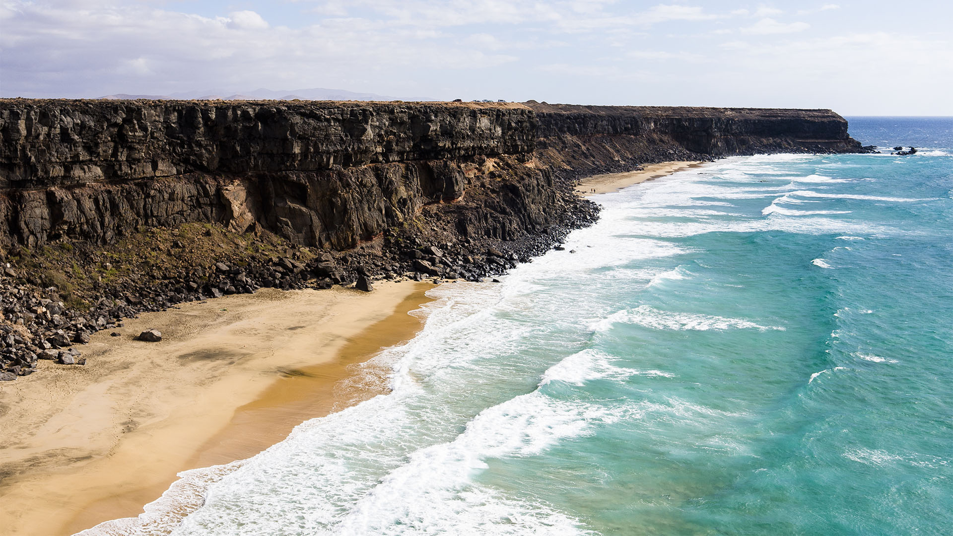 Die Strände Fuerteventuras: Playa de la Águila aka Playa Escalera.