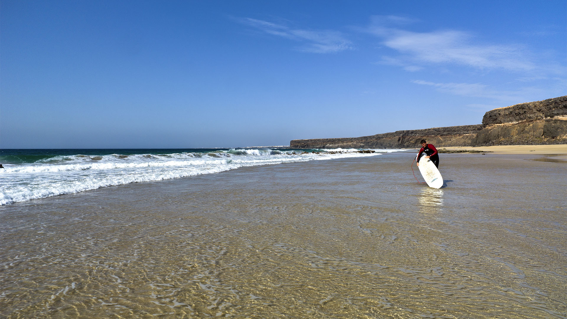 Die Strände Fuerteventuras: Playa de la Águila aka Playa Escalera.