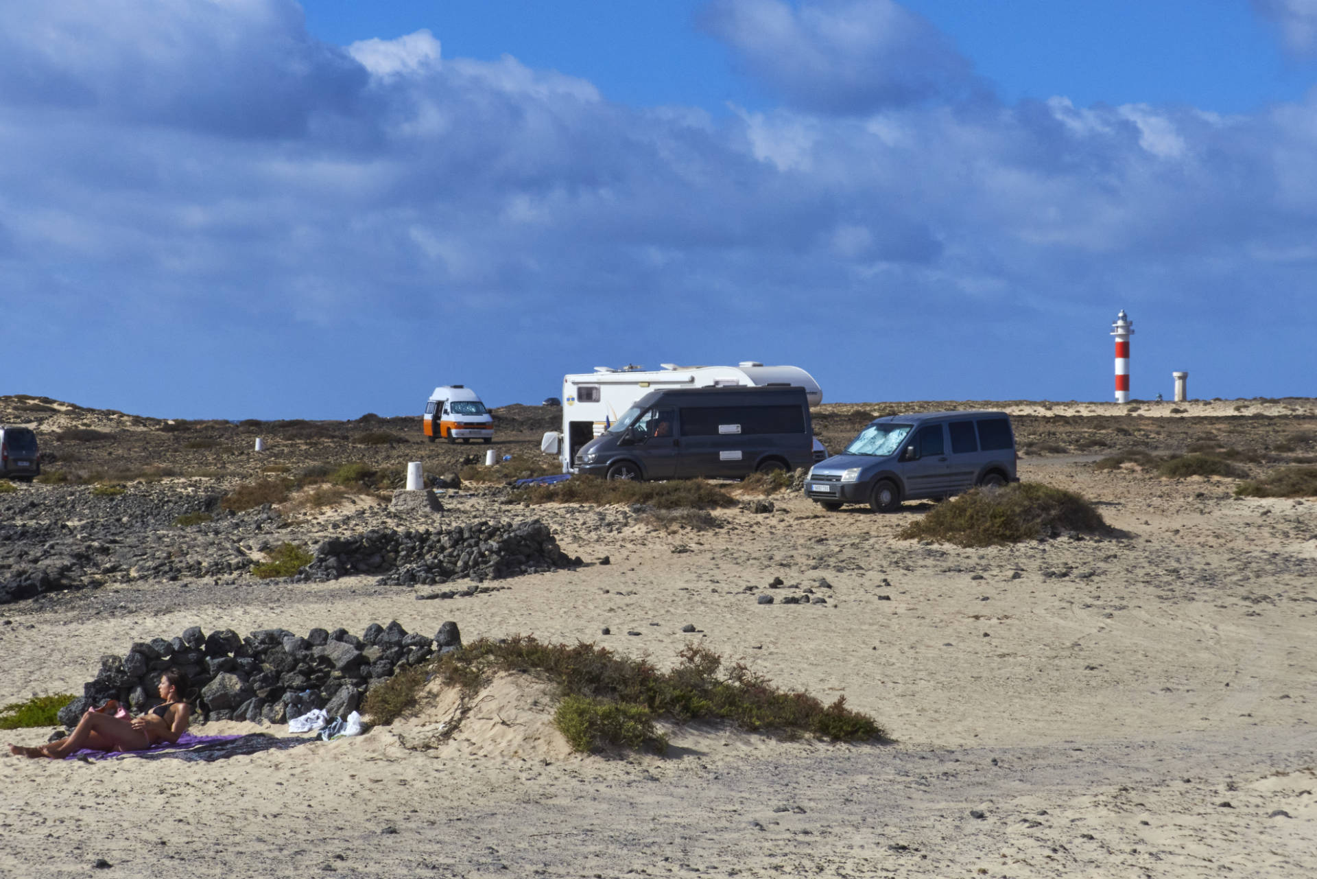 Caleta del Río El Cotillo Fuerteventura.