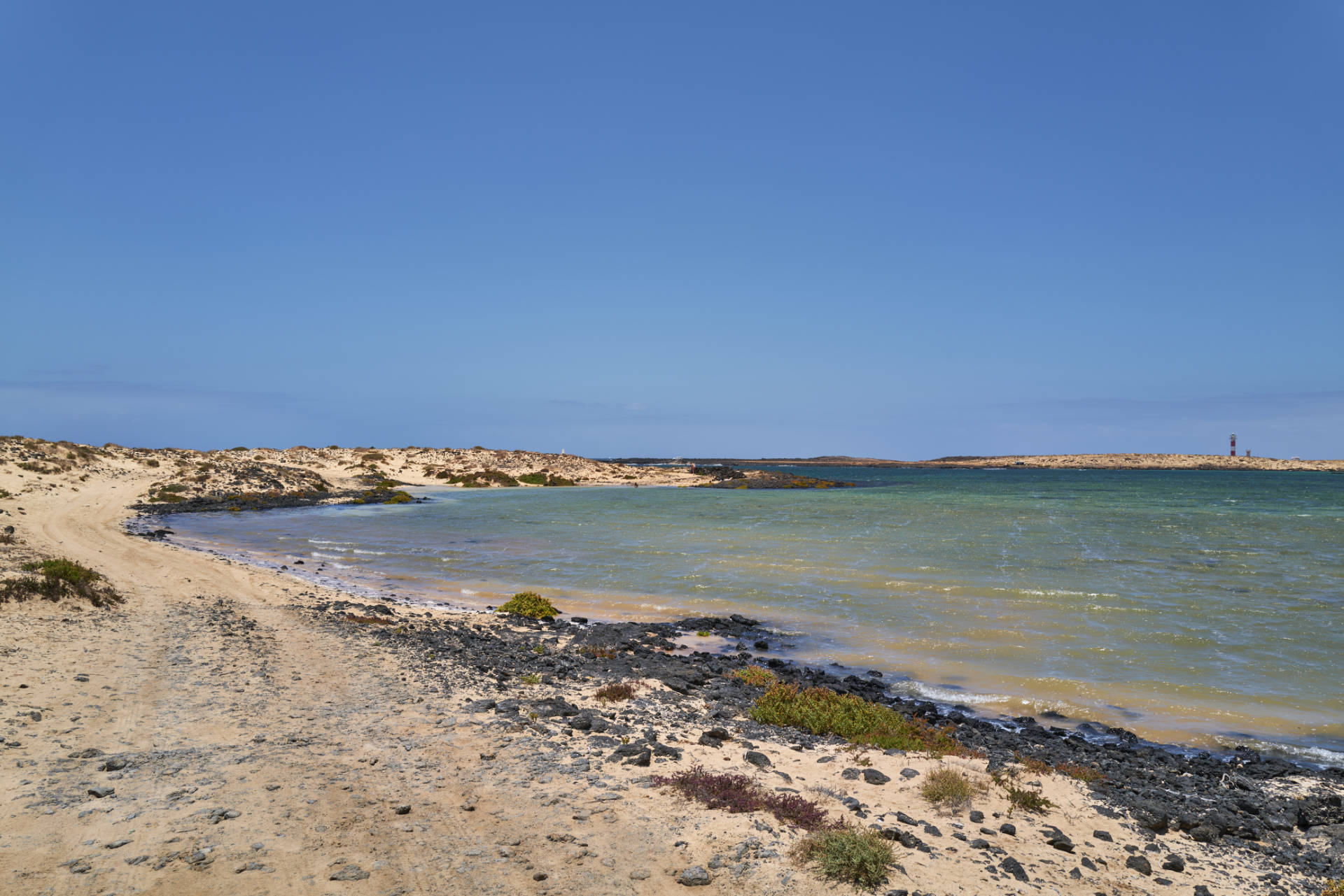 Caleta del Río El Cotillo Fuerteventura.