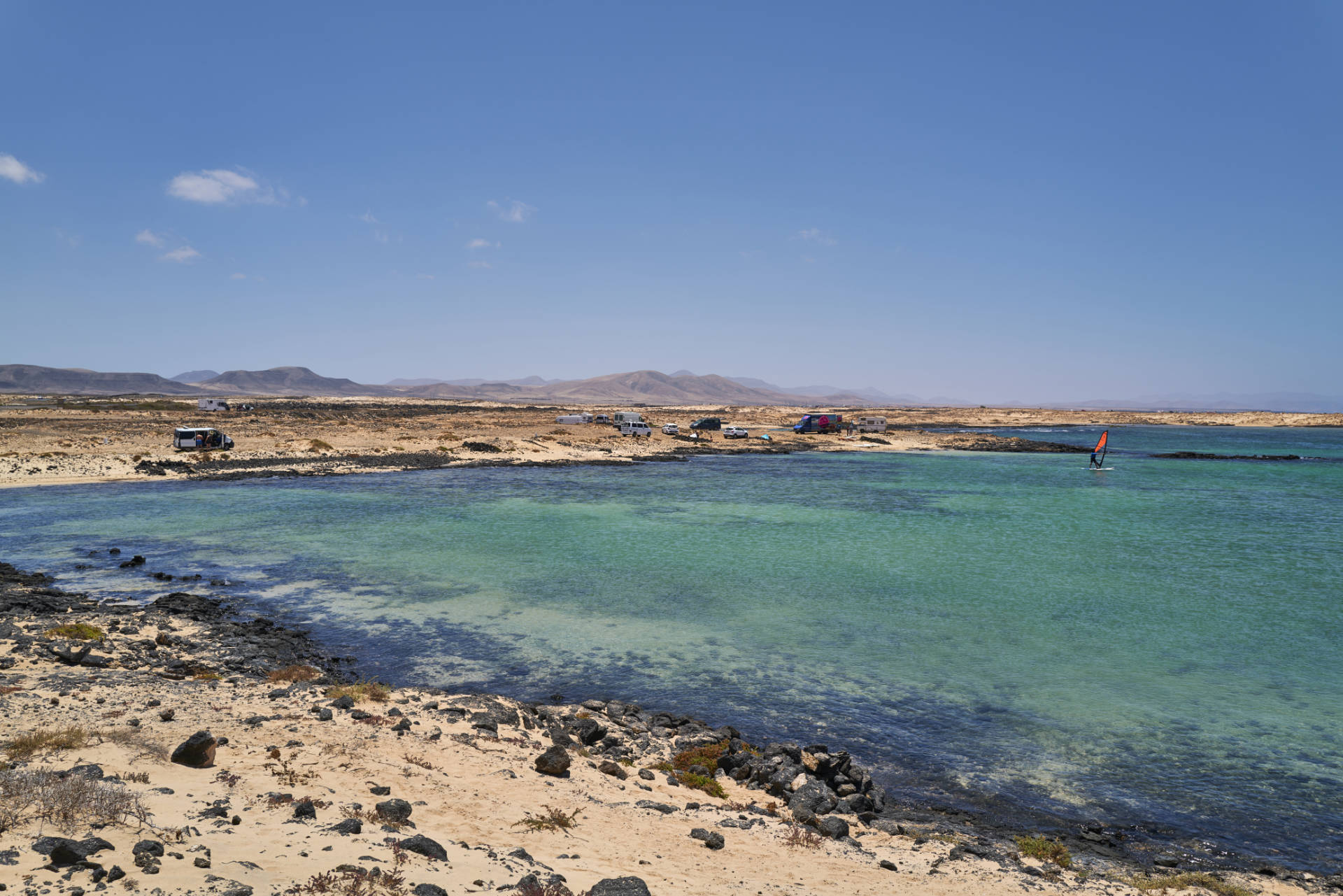 Caleta del Río El Cotillo Fuerteventura.