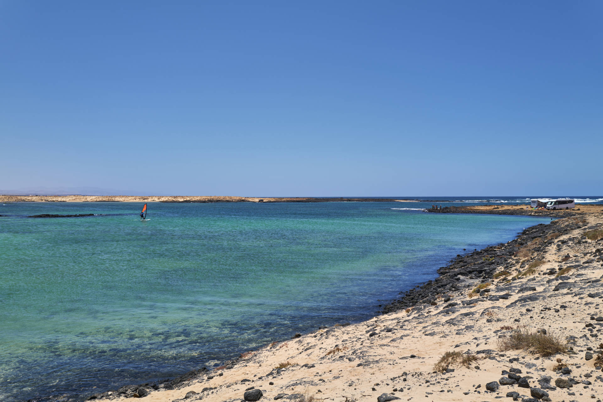 Caleta del Río El Cotillo Fuerteventura.