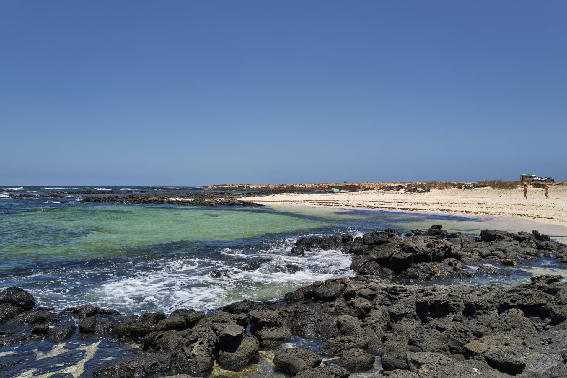 Paso pelado El Cotillo Fuerteventura.