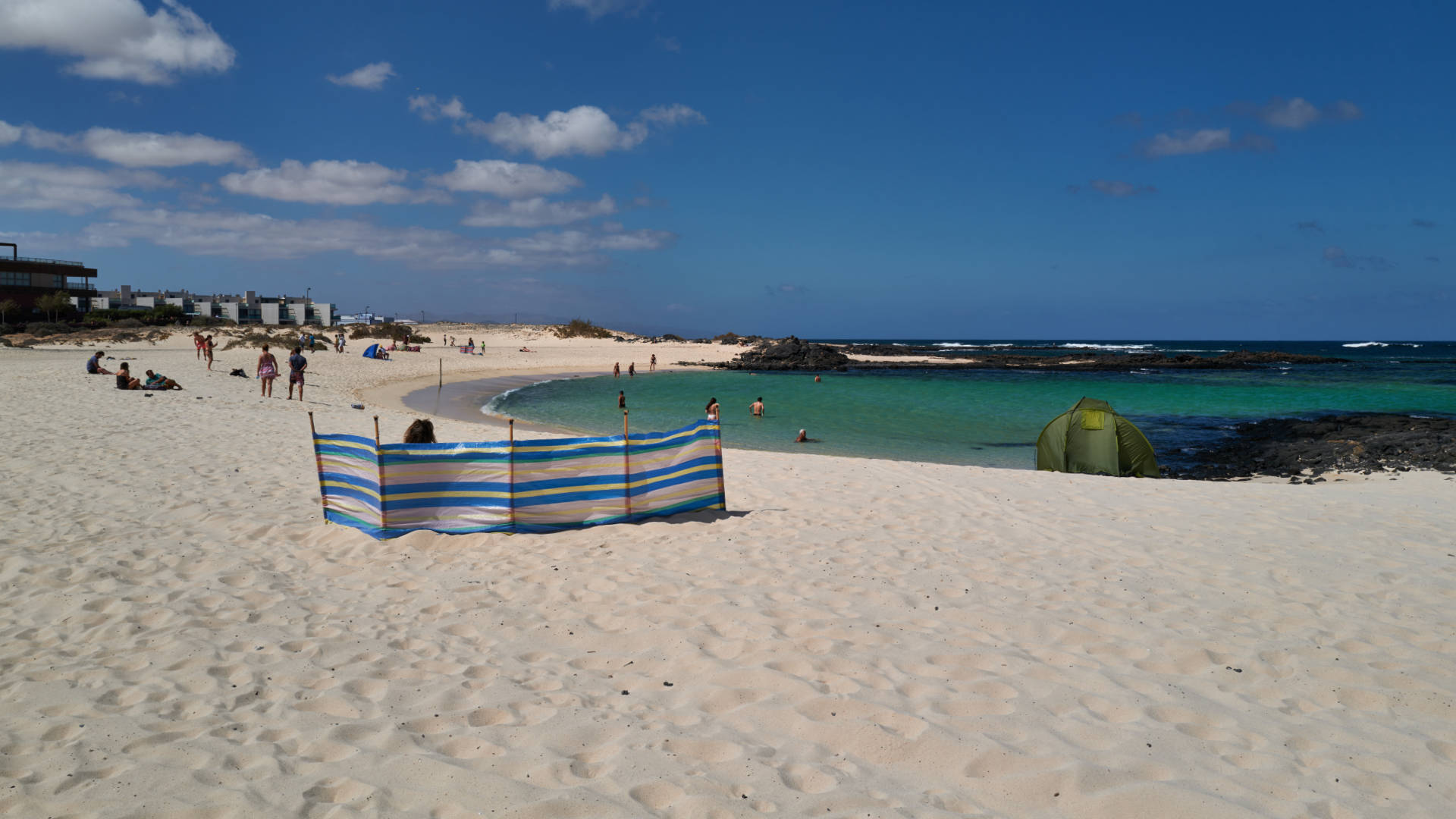 Playa de Marfolín aka Los Lagos El Cotillo Fuerteventura.