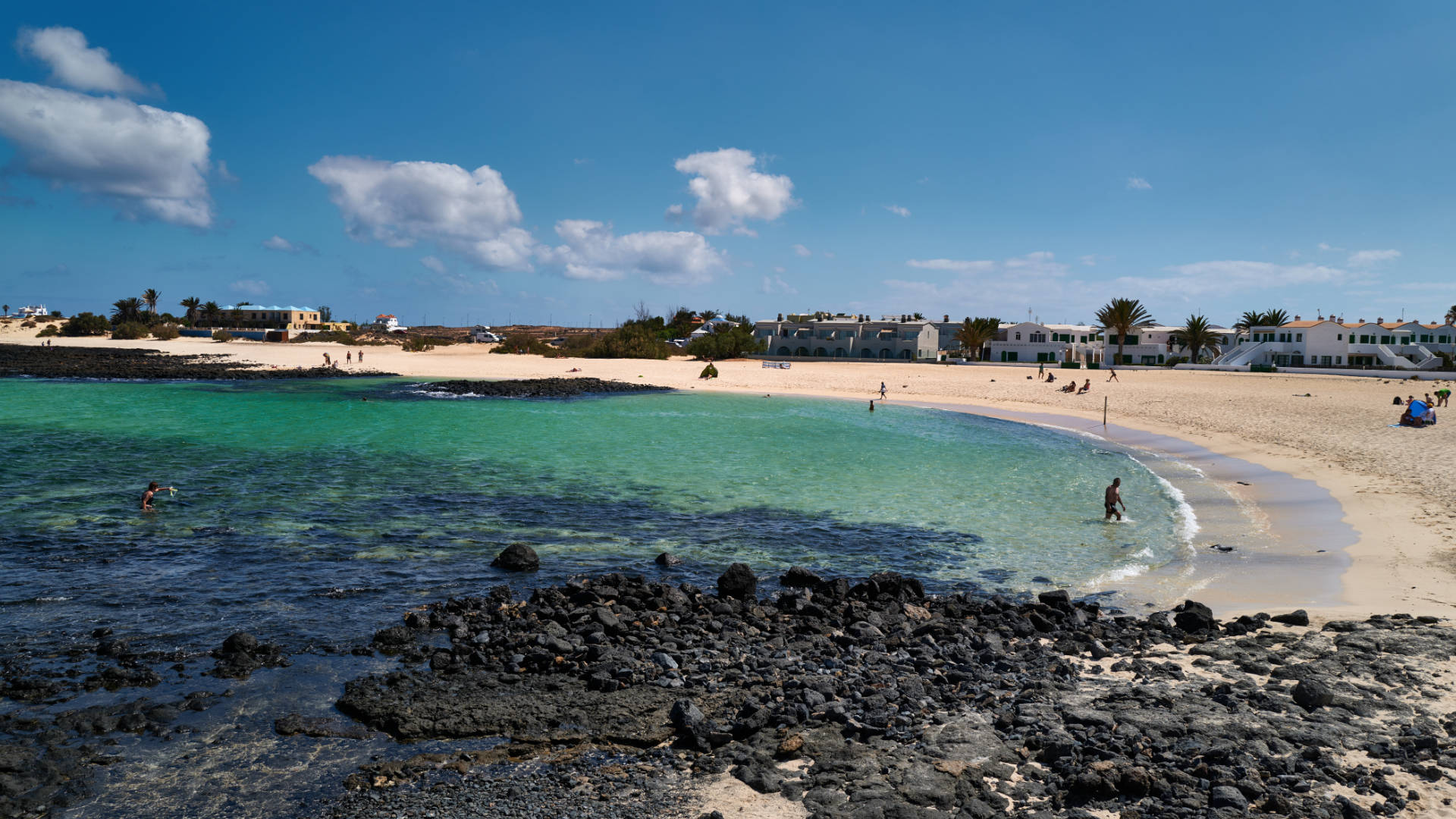 Playa de Marfolín aka Los Lagos El Cotillo Fuerteventura.