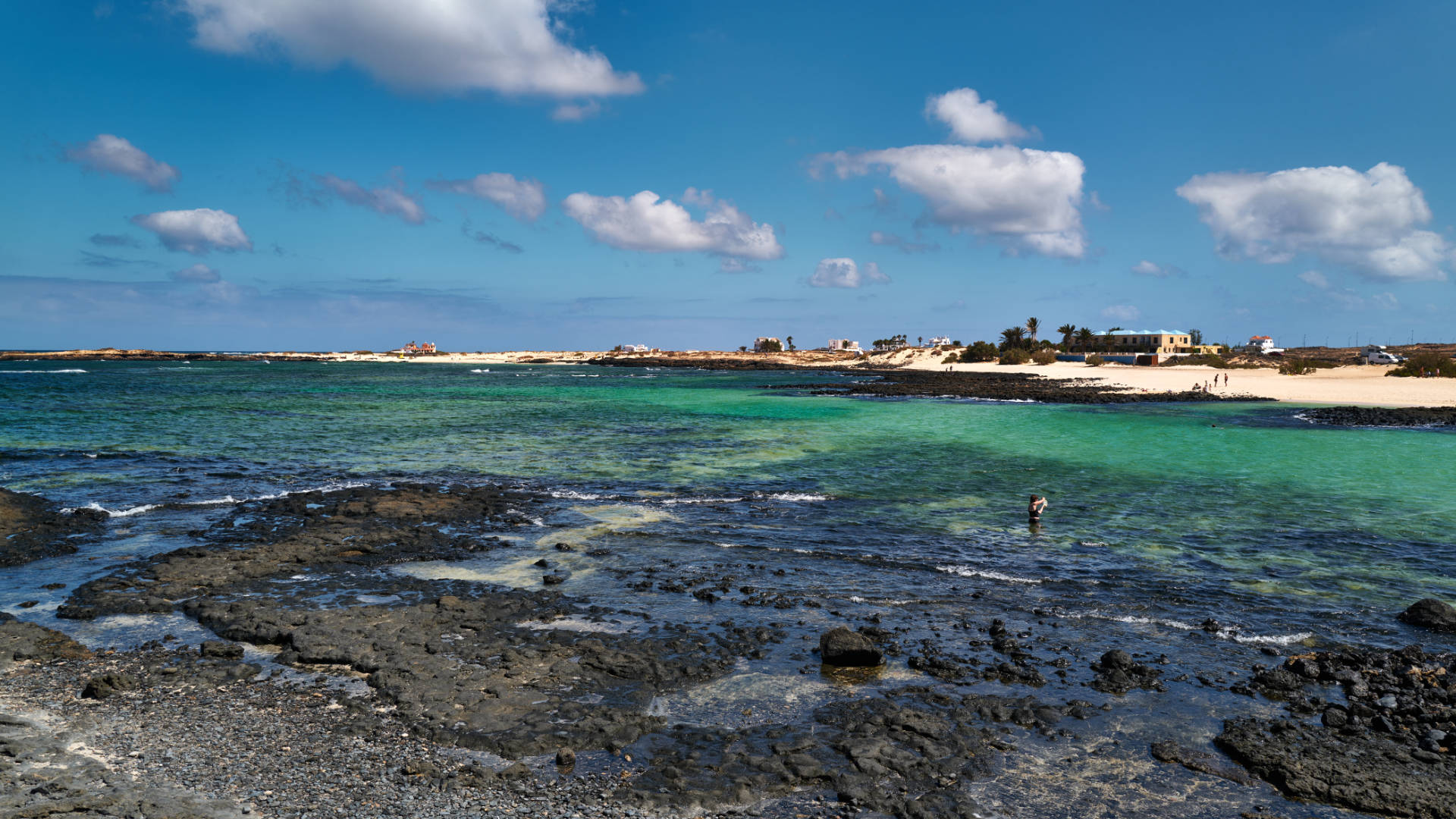 Playa de Marfolín aka Los Lagos El Cotillo Fuerteventura.