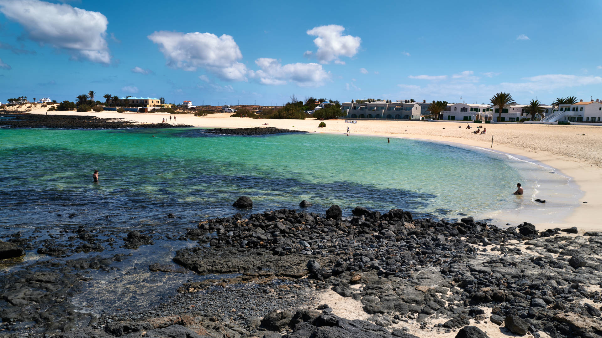 Playa de Marfolín aka Los Lagos El Cotillo Fuerteventura.