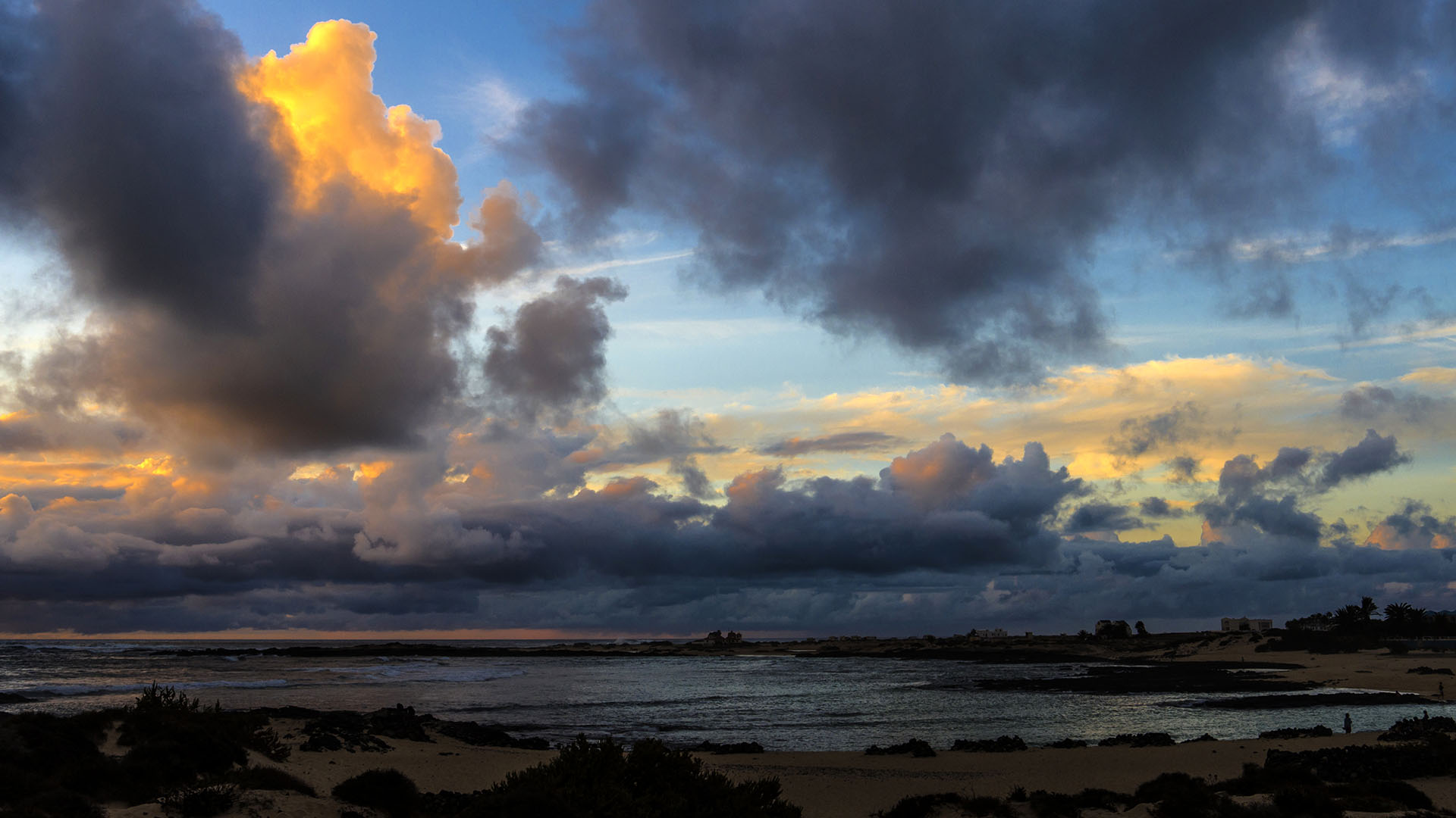 Playa de Marfolín aka Los Lagos El Cotillo Fuerteventura.