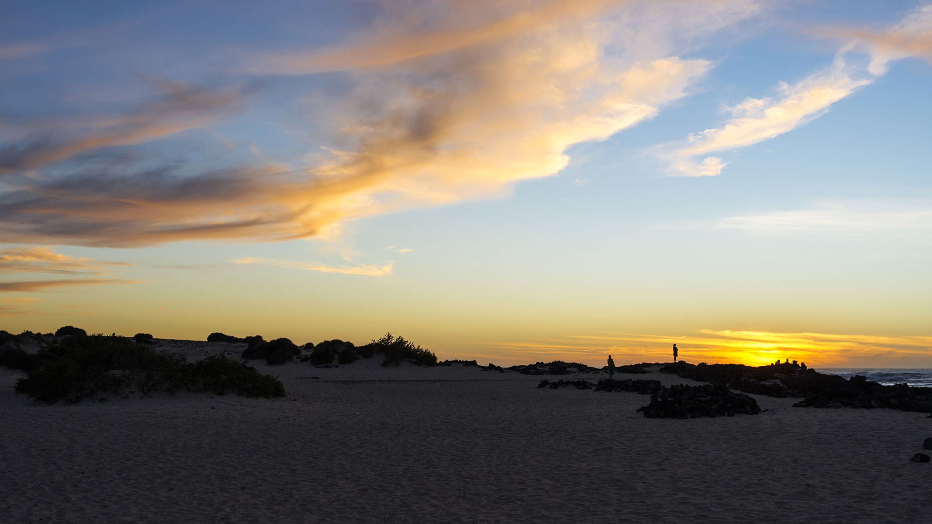 Playa de Marfolín aka Los Lagos El Cotillo Fuerteventura.