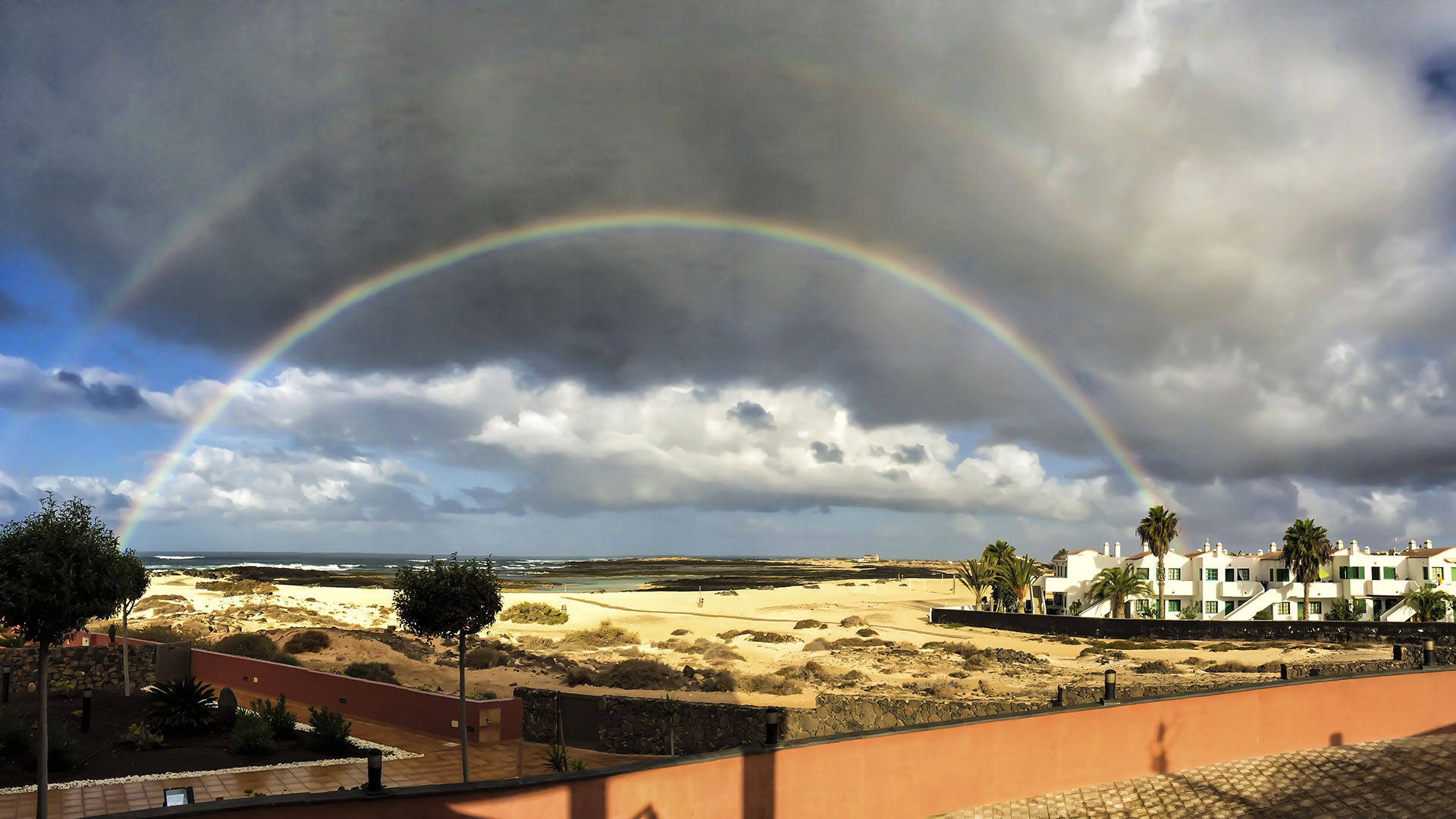 Playa de Marfolín aka Los Lagos El Cotillo Fuerteventura.