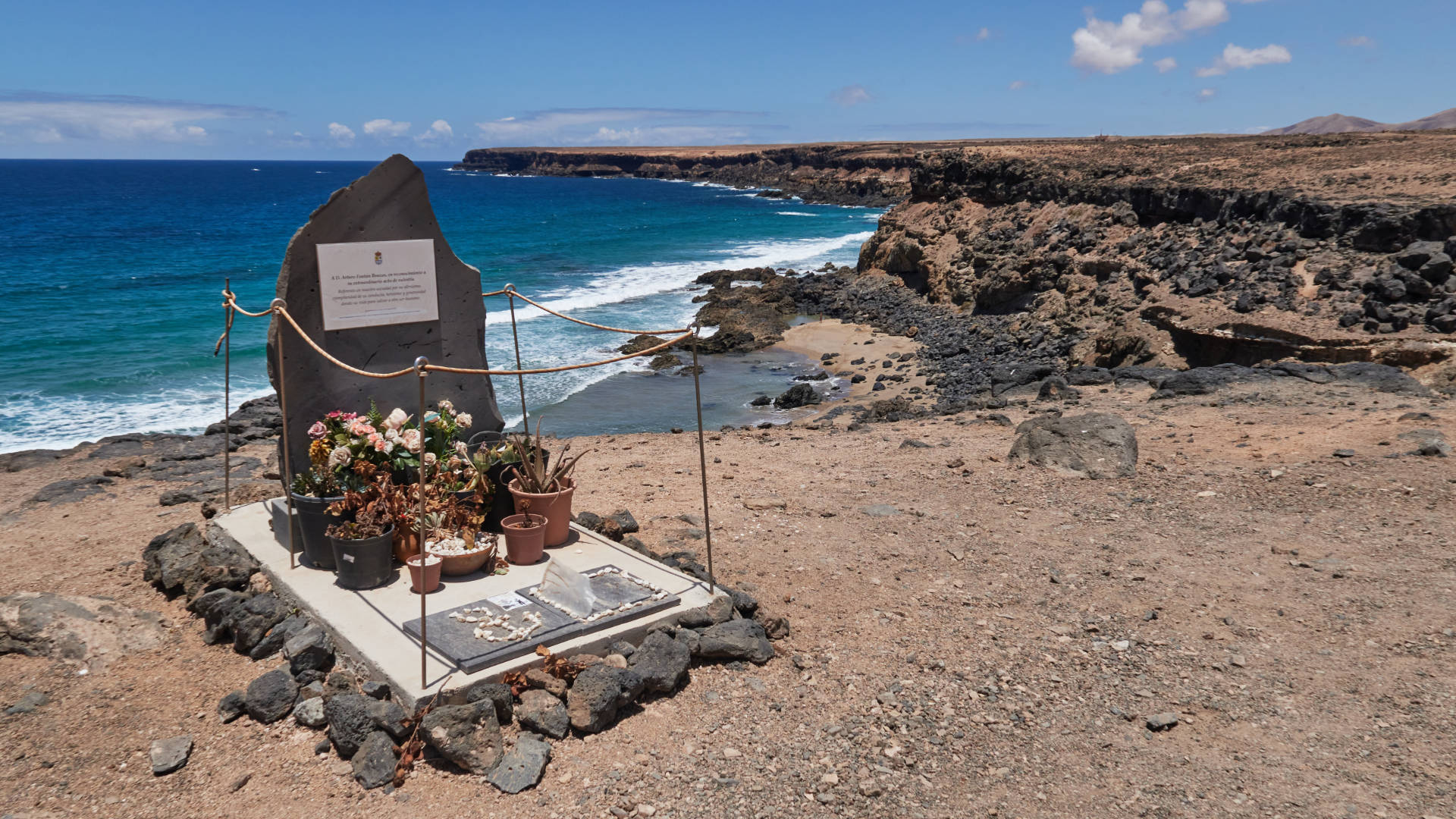 Playa de Tebeto Tindaya Fuerteventura.