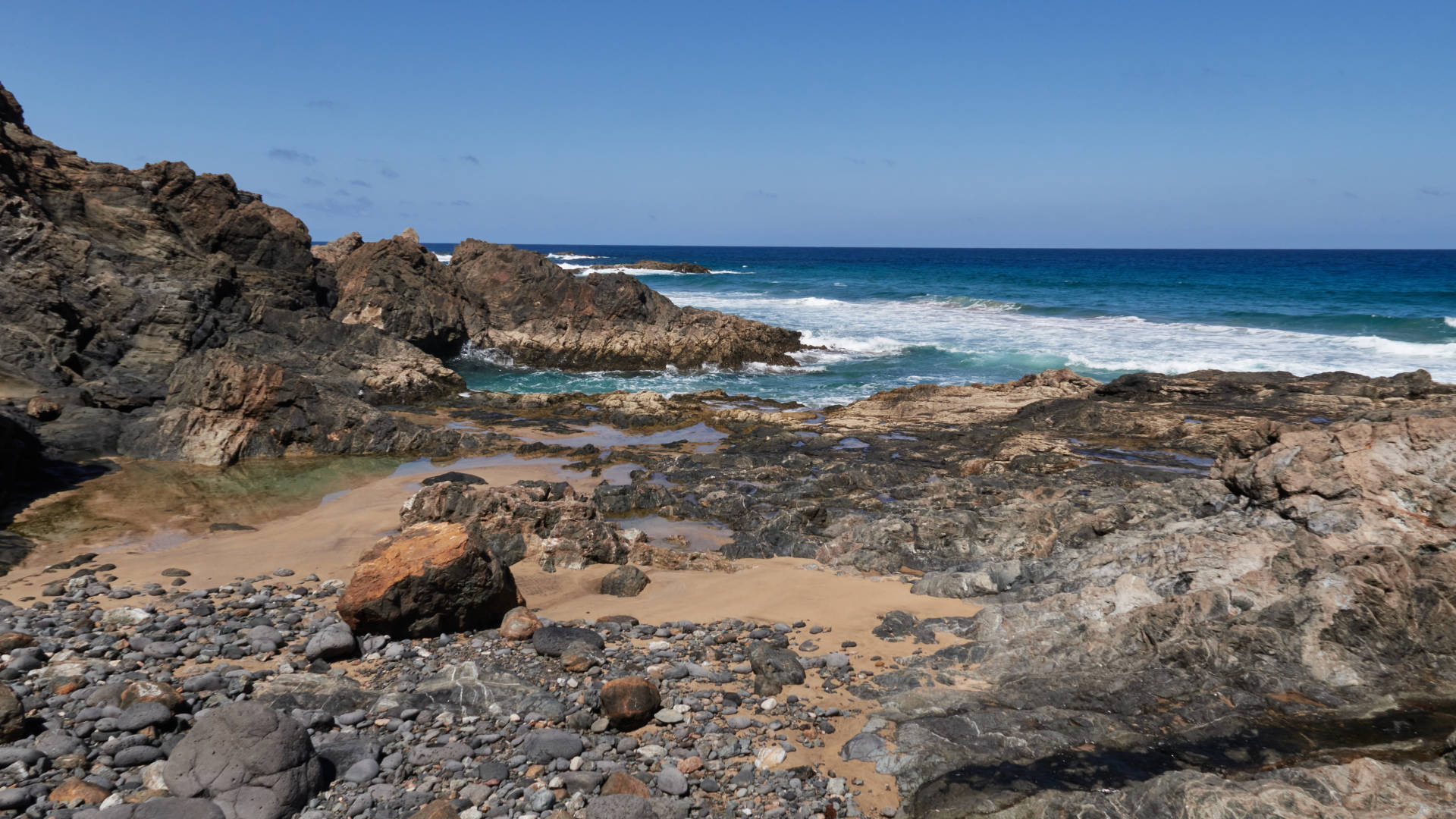 Playa de Tebeto Tindaya Fuerteventura.