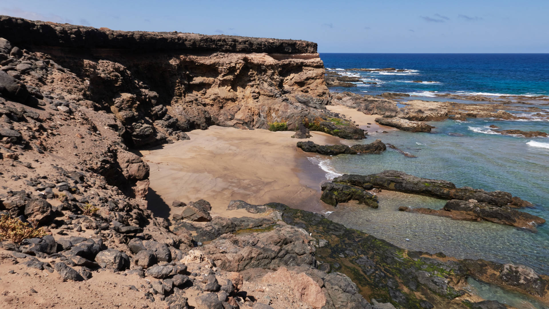 Playa de Tebeto Tindaya Fuerteventura.