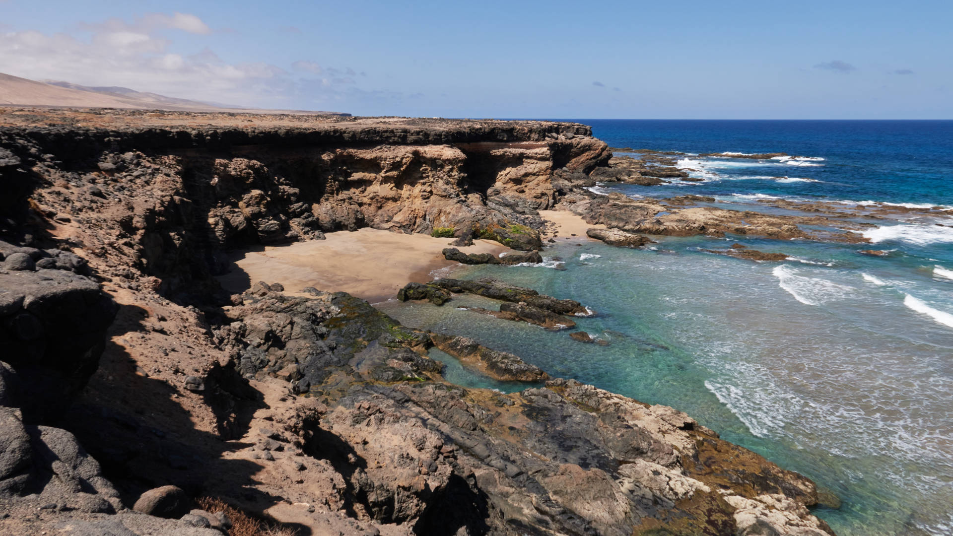 Playa de Tebeto Tindaya Fuerteventura.