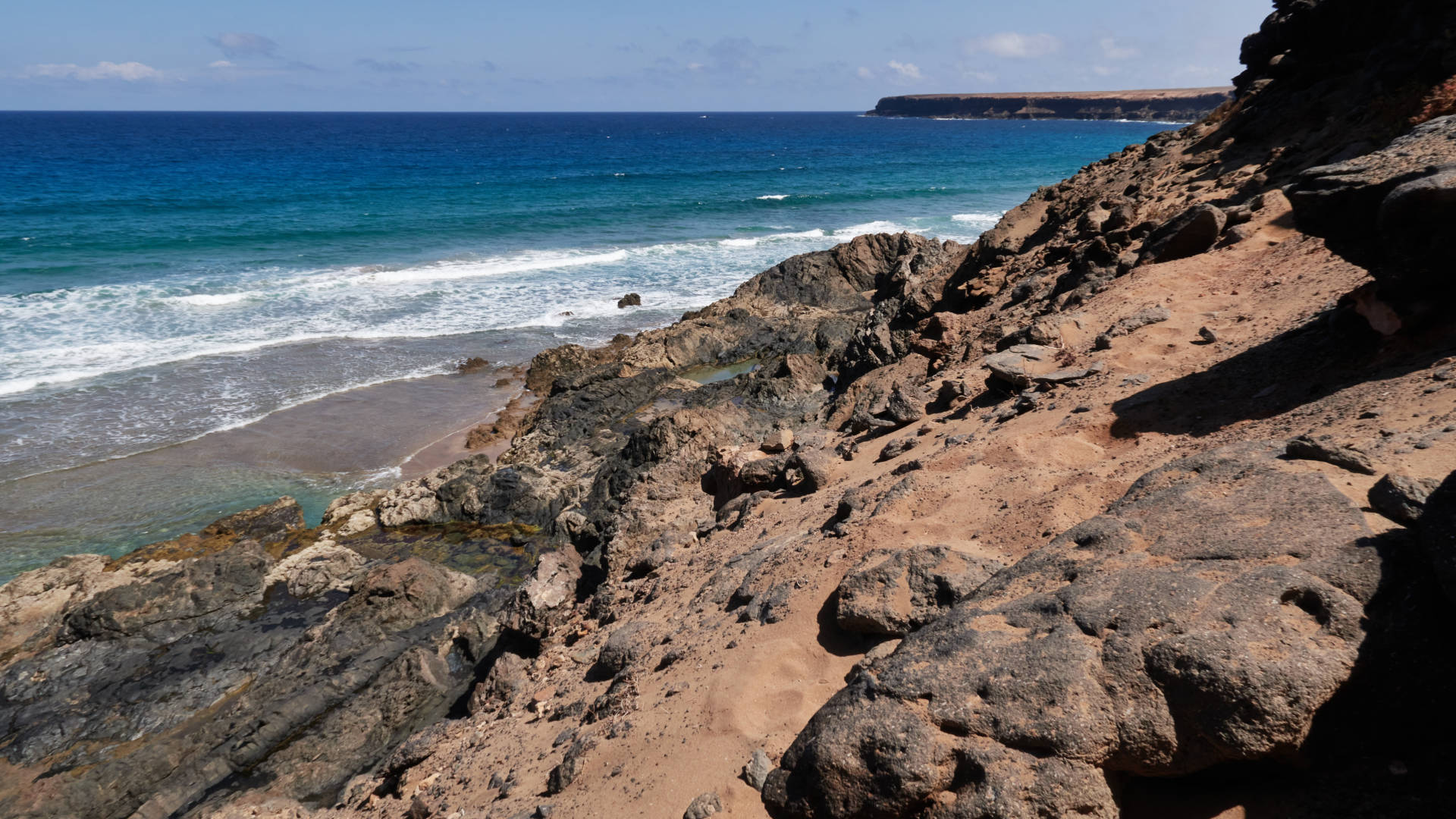 Playa de Tebeto Tindaya Fuerteventura.